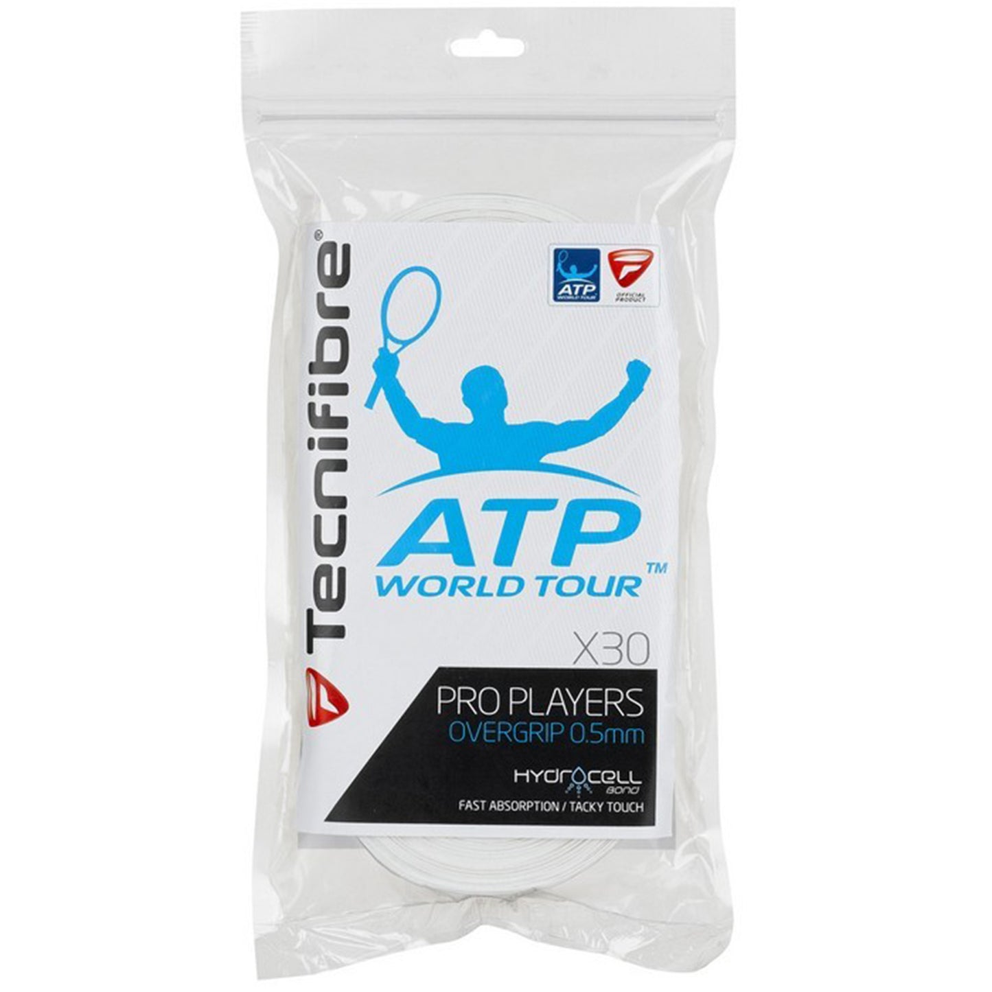 Tecnifibre Players Pro 30er Pack De 30-Blanc Tecnifibre Players Pro 30er Pack De 30-Blanc