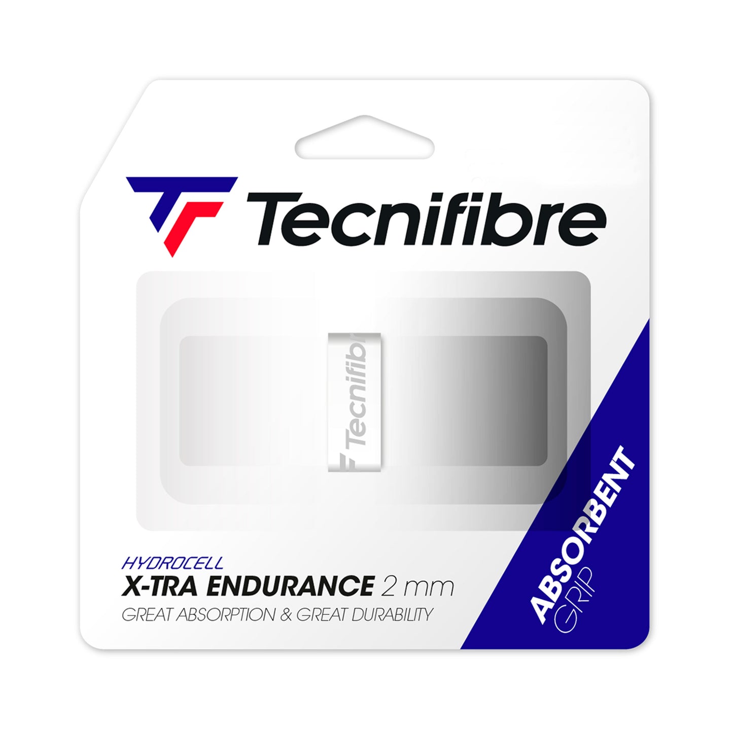 Tecnifibre X-TRA Endurance Pack 1 Unité-Blanc Tecnifibre X-TRA Endurance Pack 1 Unité-Blanc
