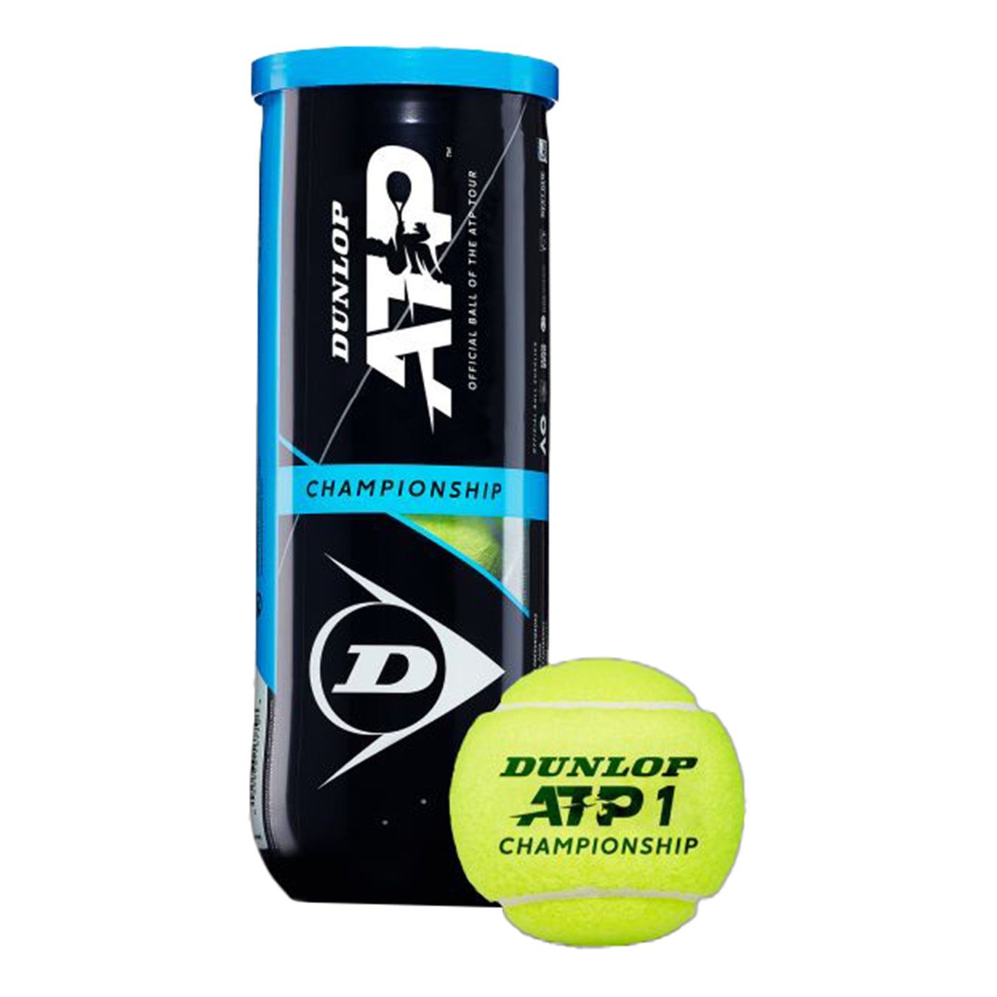 Dunlop ATP Championship Tube de 3 Dunlop ATP Championship Tube de 3