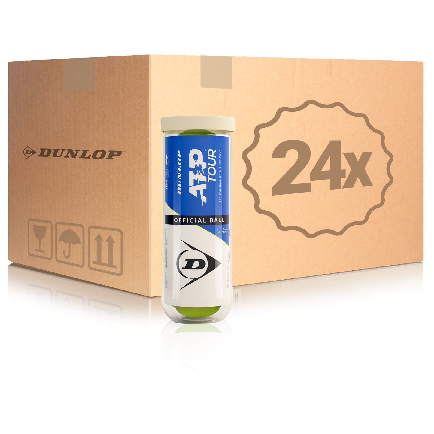 Dunlop 24x 3er Dose ATP Dunlop 24x 3er Dose ATP