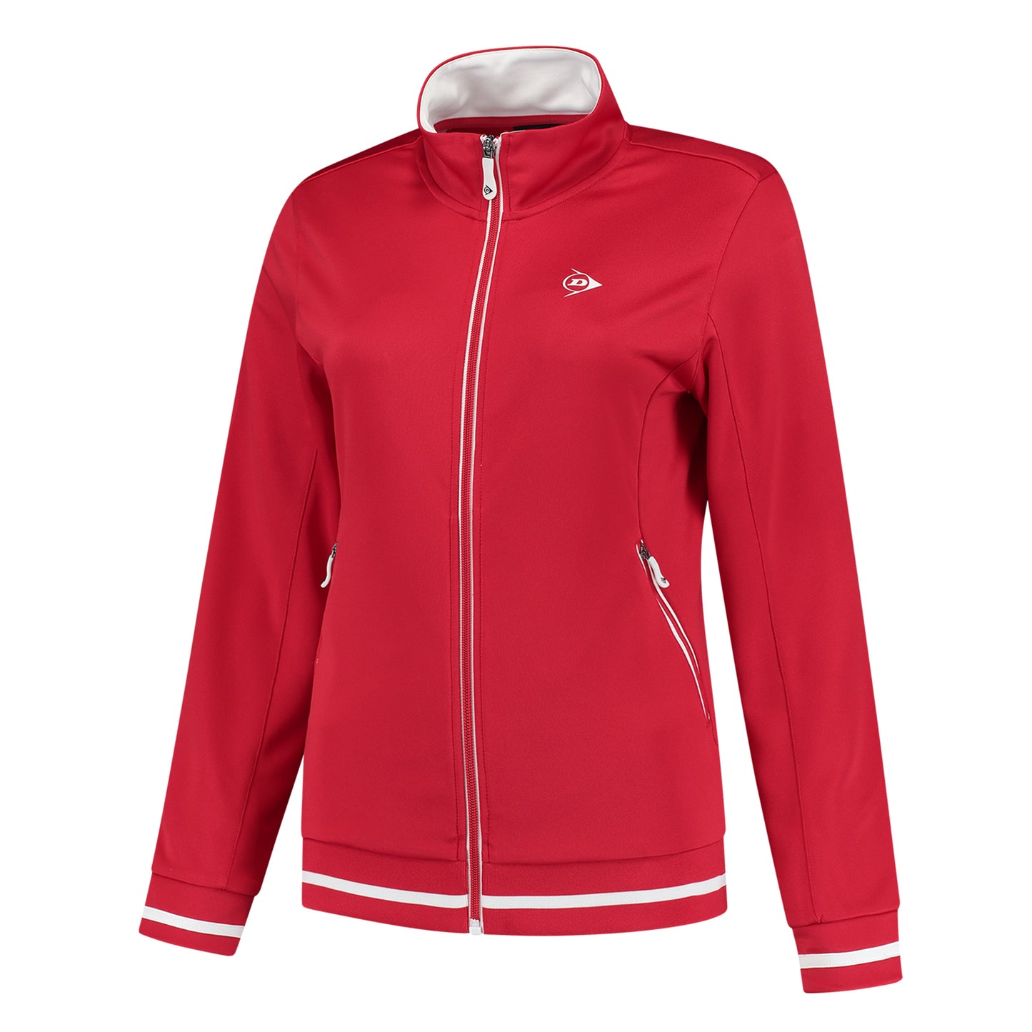 Dunlop Knitted Veste De Survêtement Femmes-Rouge Dunlop Knitted Veste De Survêtement Femmes-Rouge