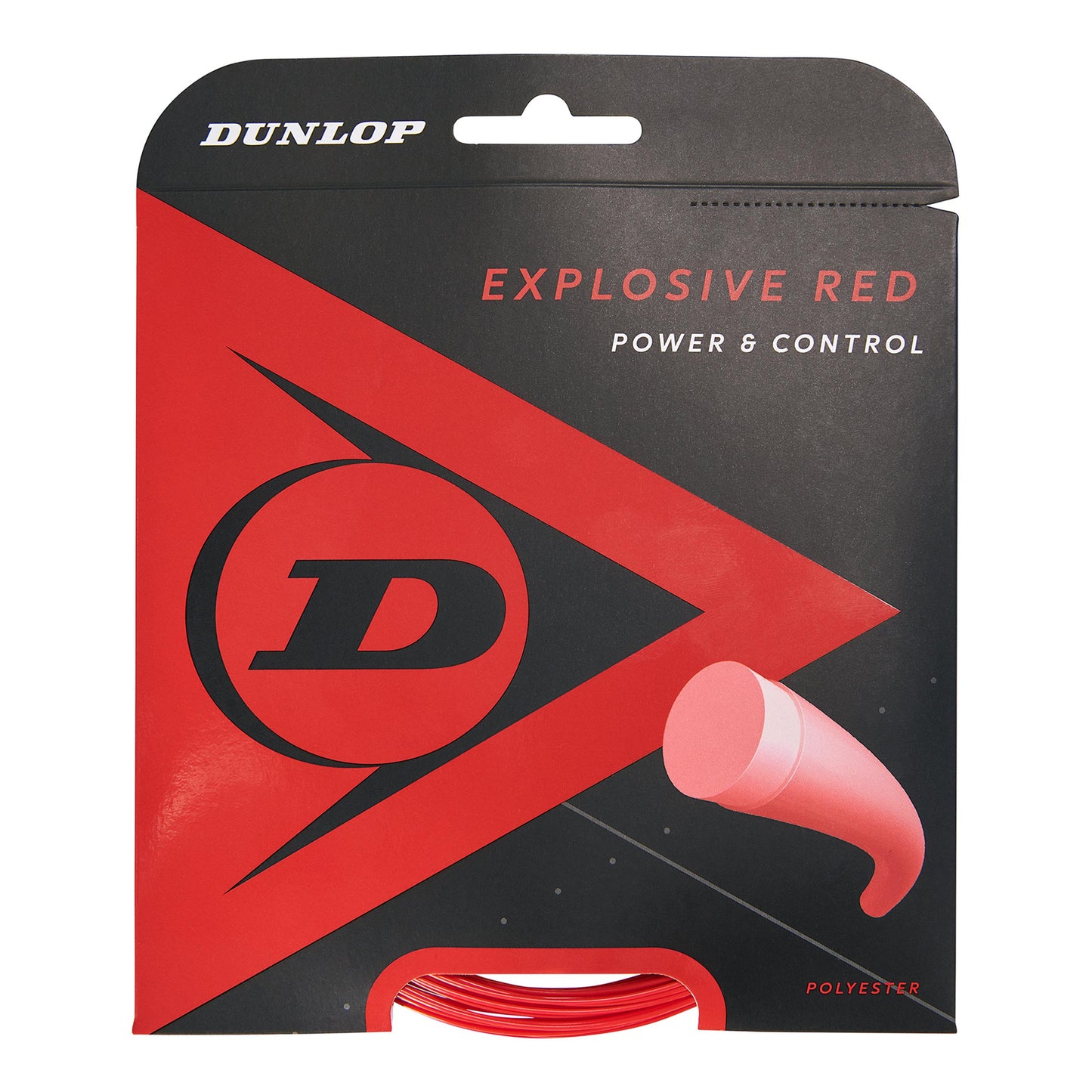Dunlop Explosive Cordage en garniture 12m - rouge Dunlop Explosive Cordage en garniture 12m - rouge