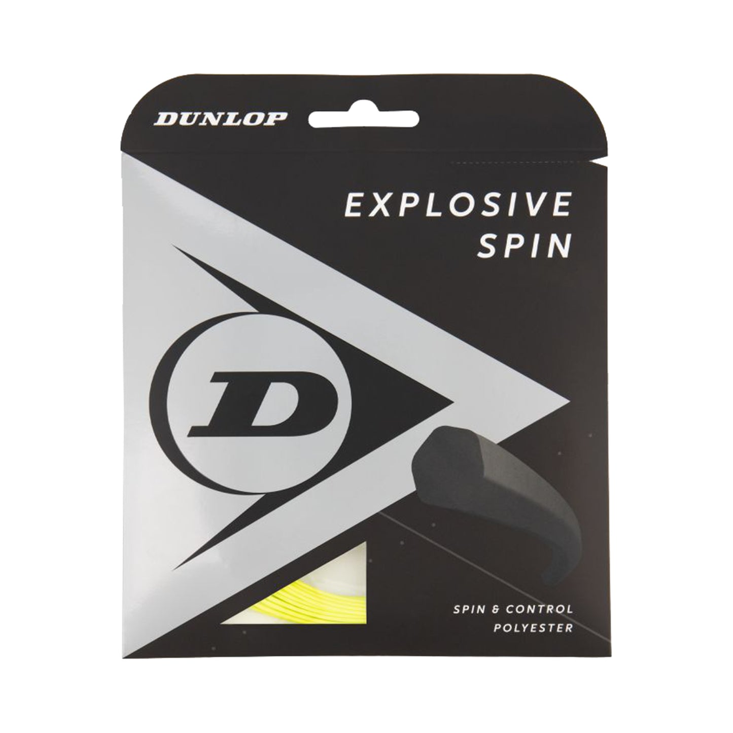 Dunlop Explosive Spin Cordage En Garniture 12m-Jaune Dunlop Explosive Spin Cordage En Garniture 12m-Jaune