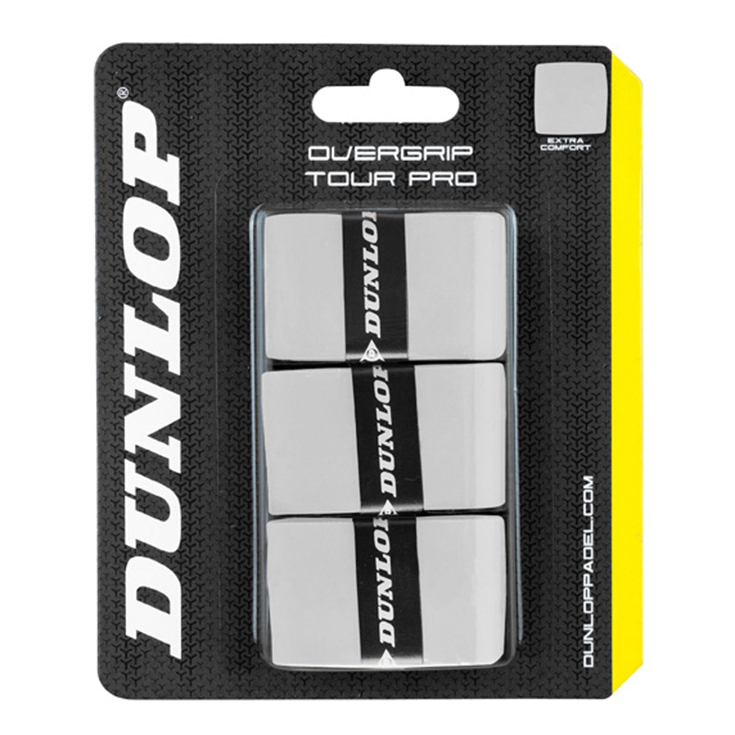Dunlop Tour Pro Pack de 3-blanc Dunlop Tour Pro Pack de 3-blanc