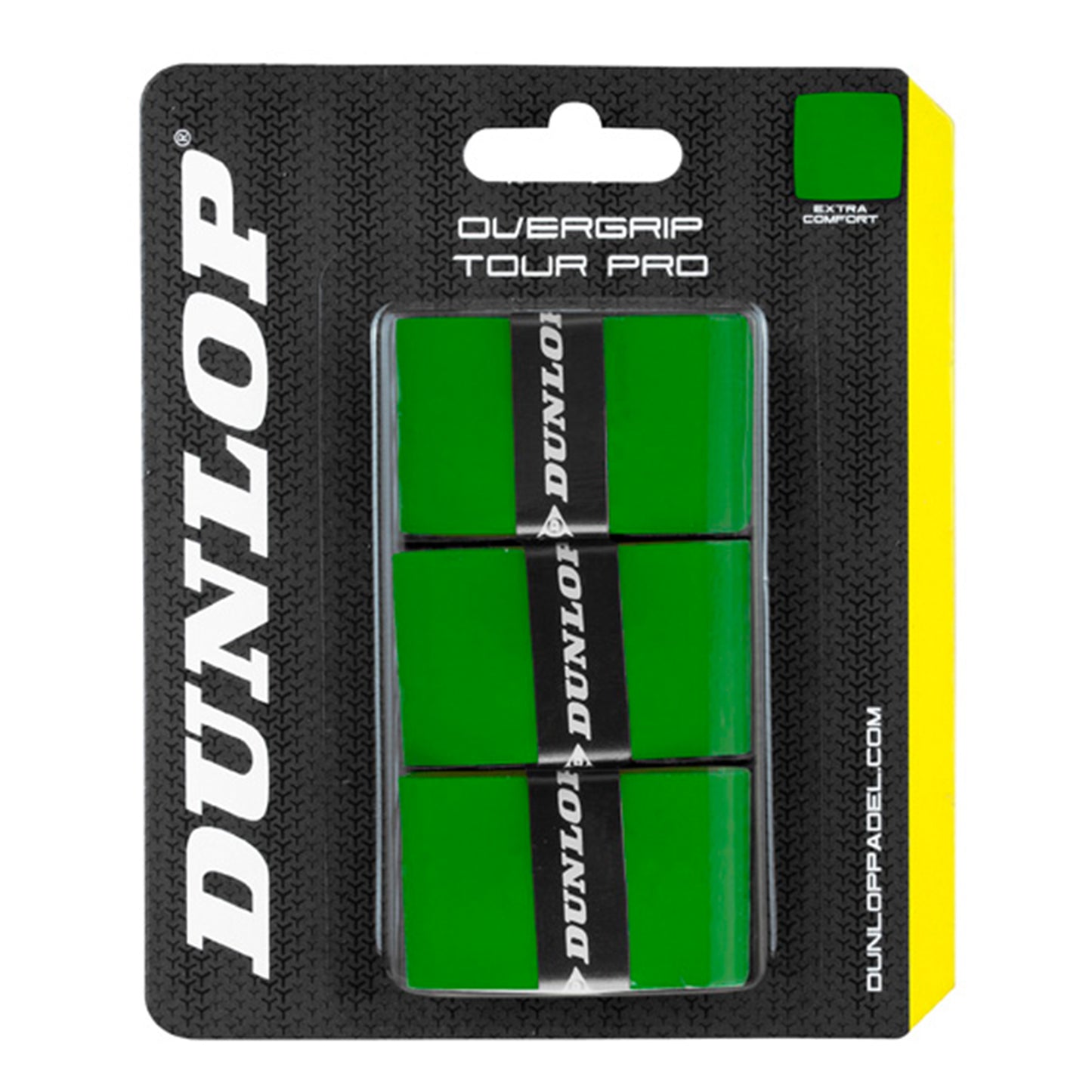 Dunlop Tour Pro Pack de 3-vert Dunlop Tour Pro Pack de 3-vert