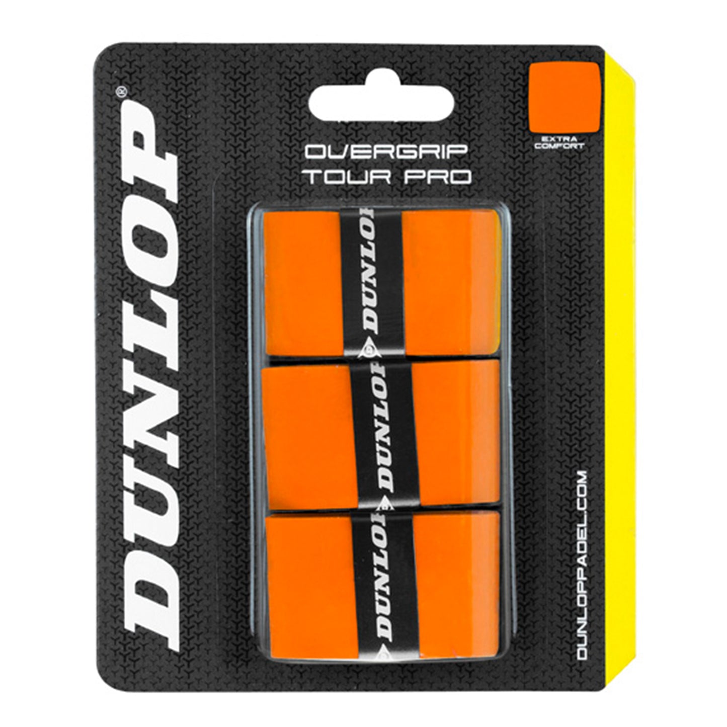 Dunlop Tour Pro Pack de 3-orange Dunlop Tour Pro Pack de 3-orange