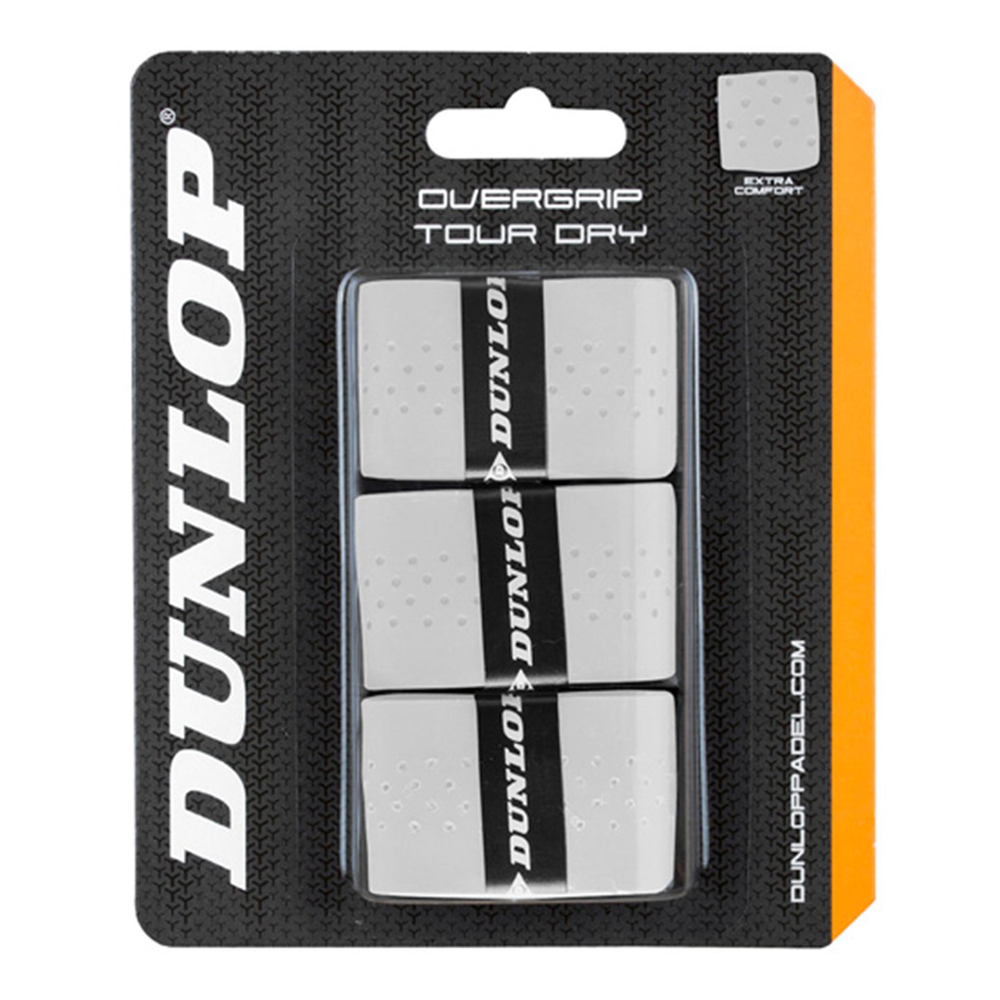 Dunlop Tour Dry Pack de 3-blanc Dunlop Tour Dry Pack de 3-blanc