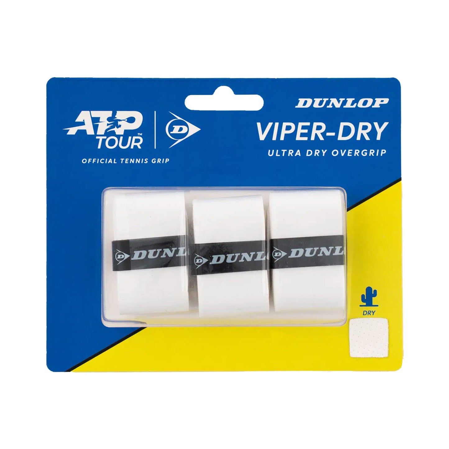 Dunlop Viperdry Pack de 3 - blanc Dunlop Viperdry Pack de 3 - blanc
