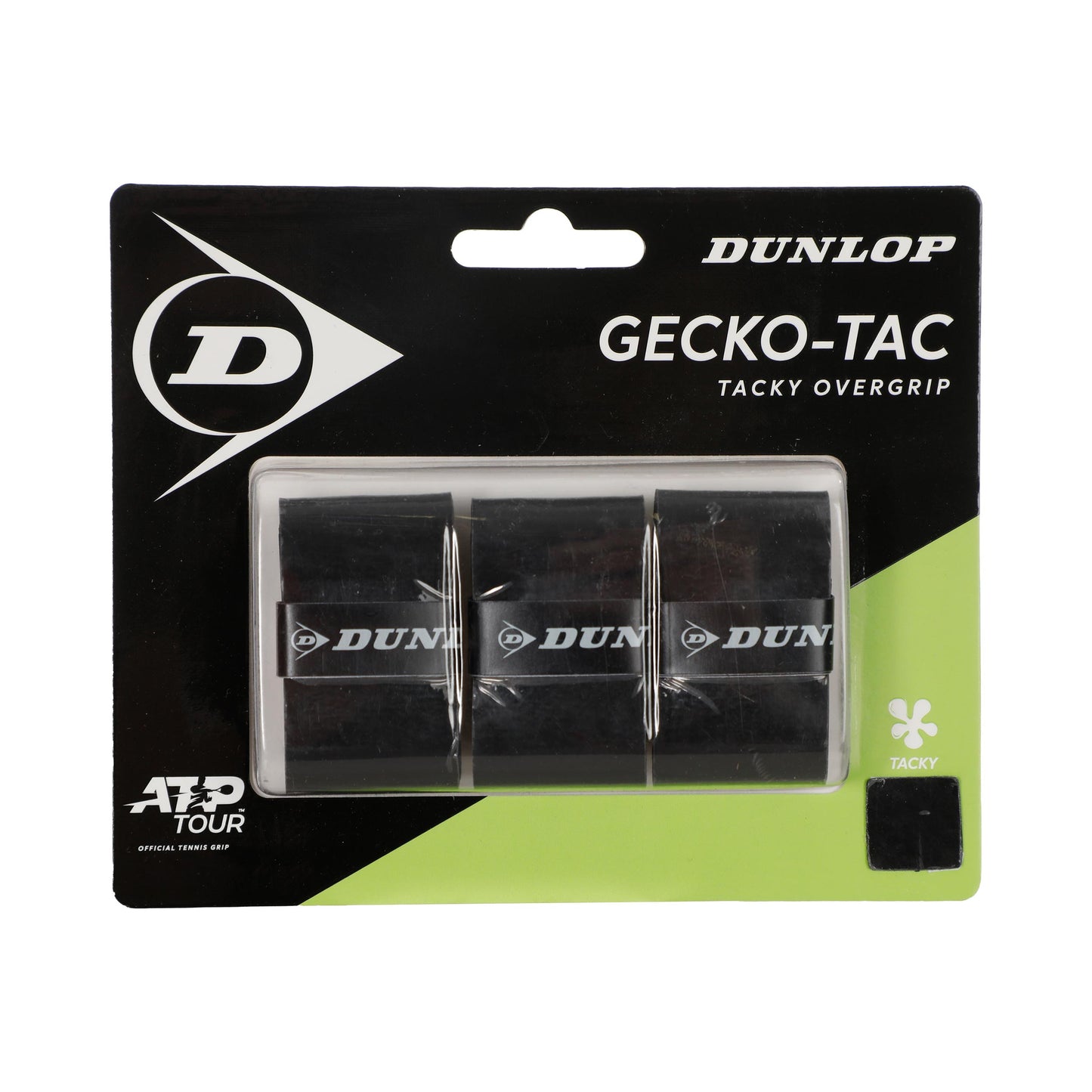 Dunlop Gecko-Tac Pack de 3 - noir Dunlop Gecko-Tac Pack de 3 - noir