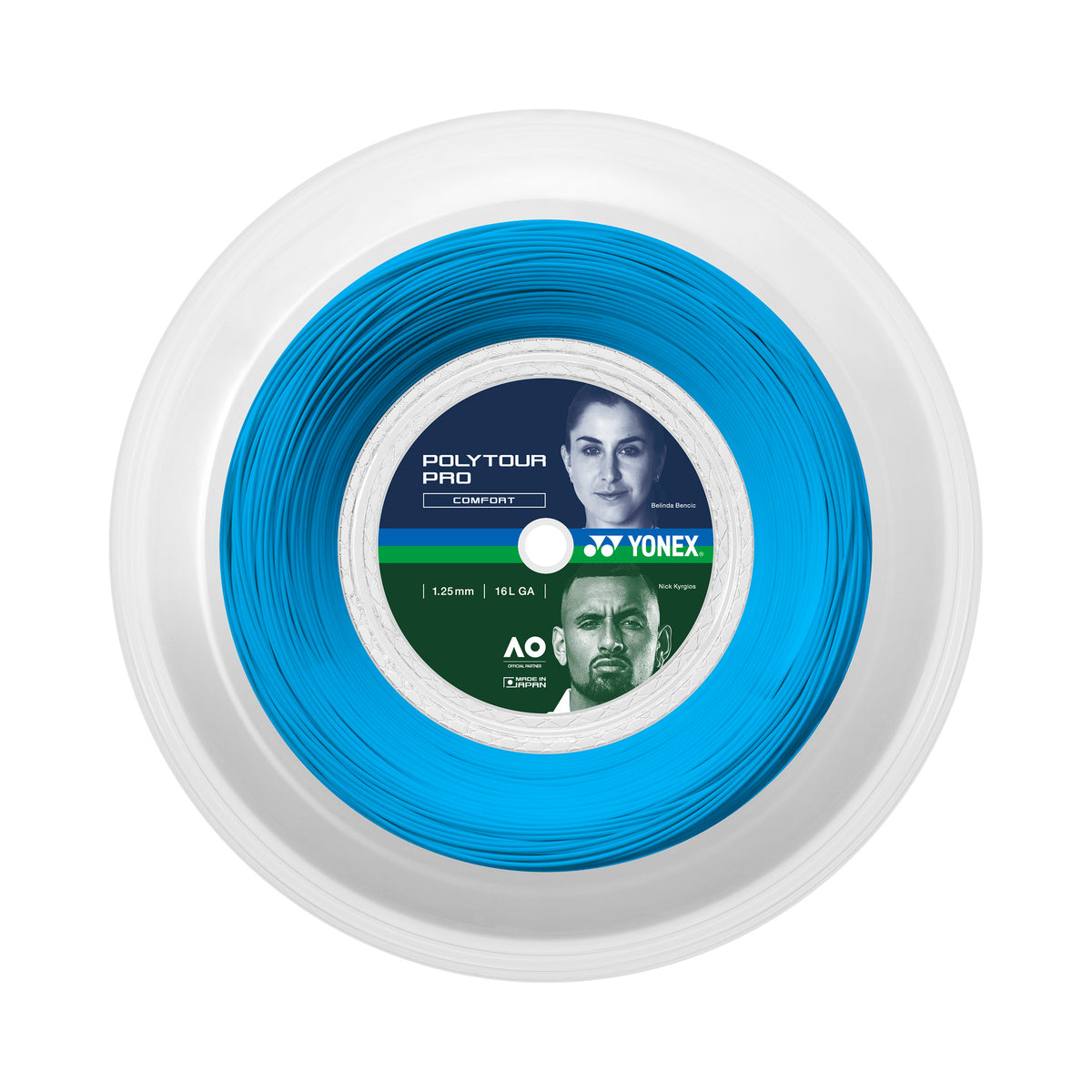 Yonex Pro Poly Tour Pro Bobine Cordage 200m-Bleu Yonex Pro Poly Tour Pro Bobine Cordage 200m-Bleu