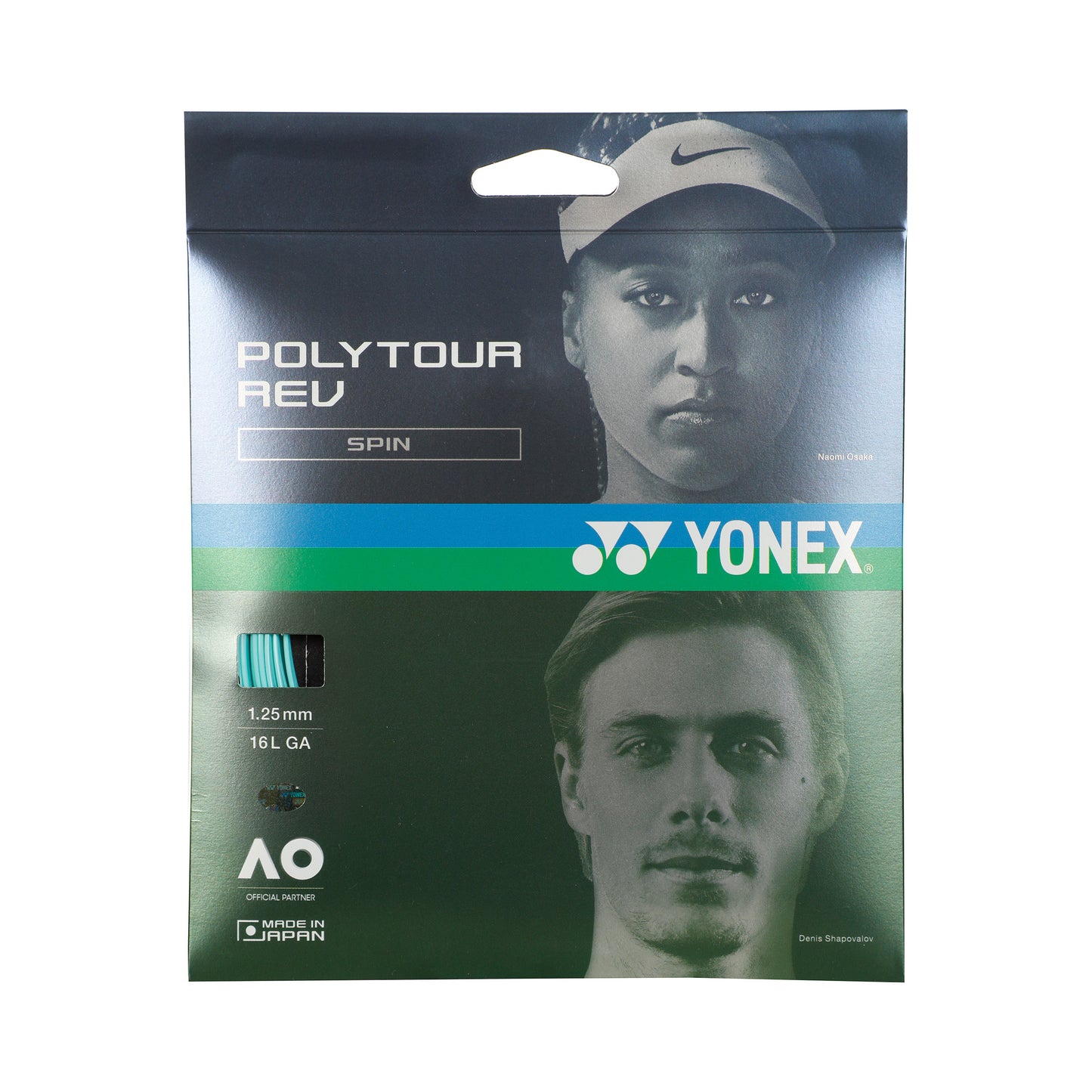 Yonex Poly Tour Rev Cordage En Garniture 12m-Mint Yonex Poly Tour Rev Cordage En Garniture 12m-Mint