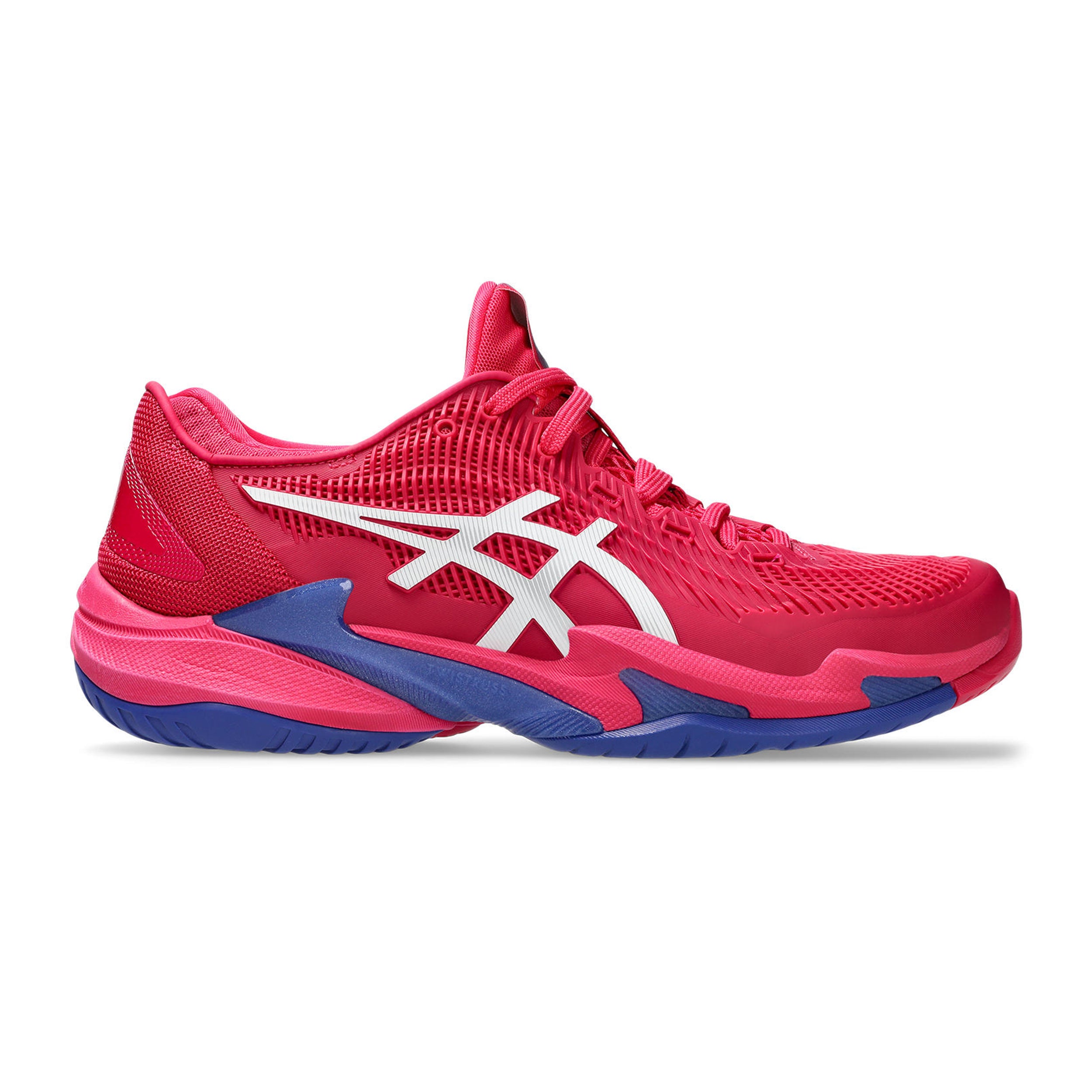 Court FF 3 Chaussures Toutes Surfaces Femmes-Berry, Blanc