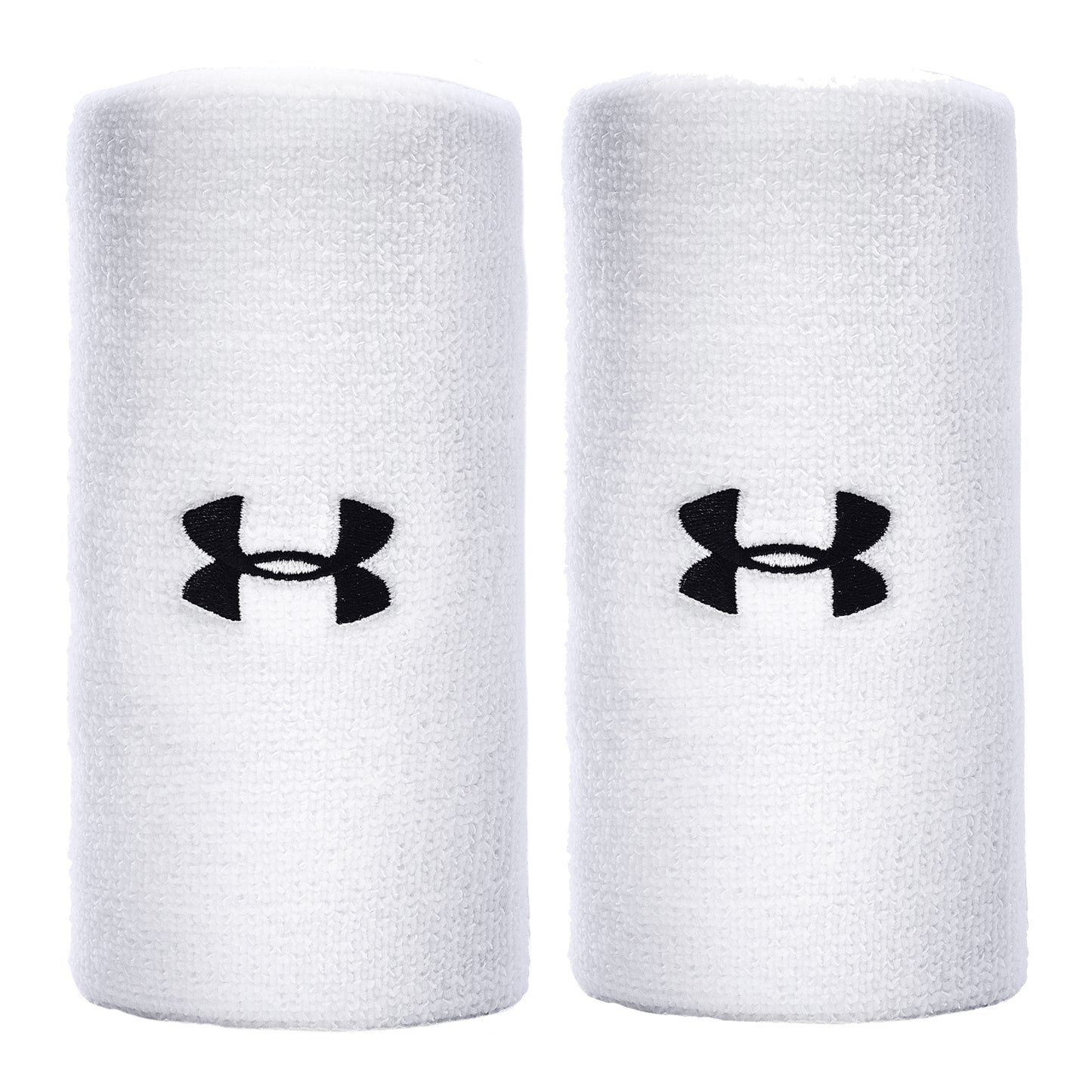 Under Armour Performance Poignet Pack de 2 unités long - blanc, noir Under Armour Performance Poignet Pack de 2 unités long - blanc, noir