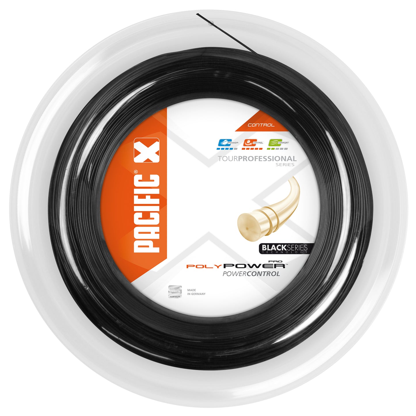Pacific Poly Power Pro Bobine Cordage 200m-Noir Pacific Poly Power Pro Bobine Cordage 200m-Noir