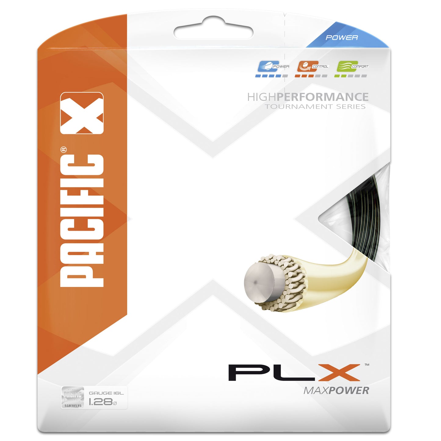 Pacific PLX Cordage En Garniture 12,2m-Noir Pacific PLX Cordage En Garniture 12,2m-Noir