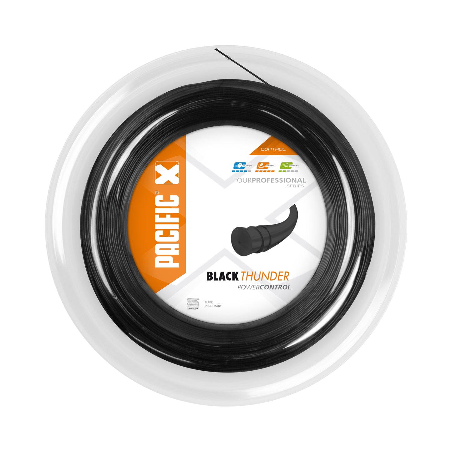 Pacific Black Thunder Bobine Cordage 200m-Noir Pacific Black Thunder Bobine Cordage 200m-Noir