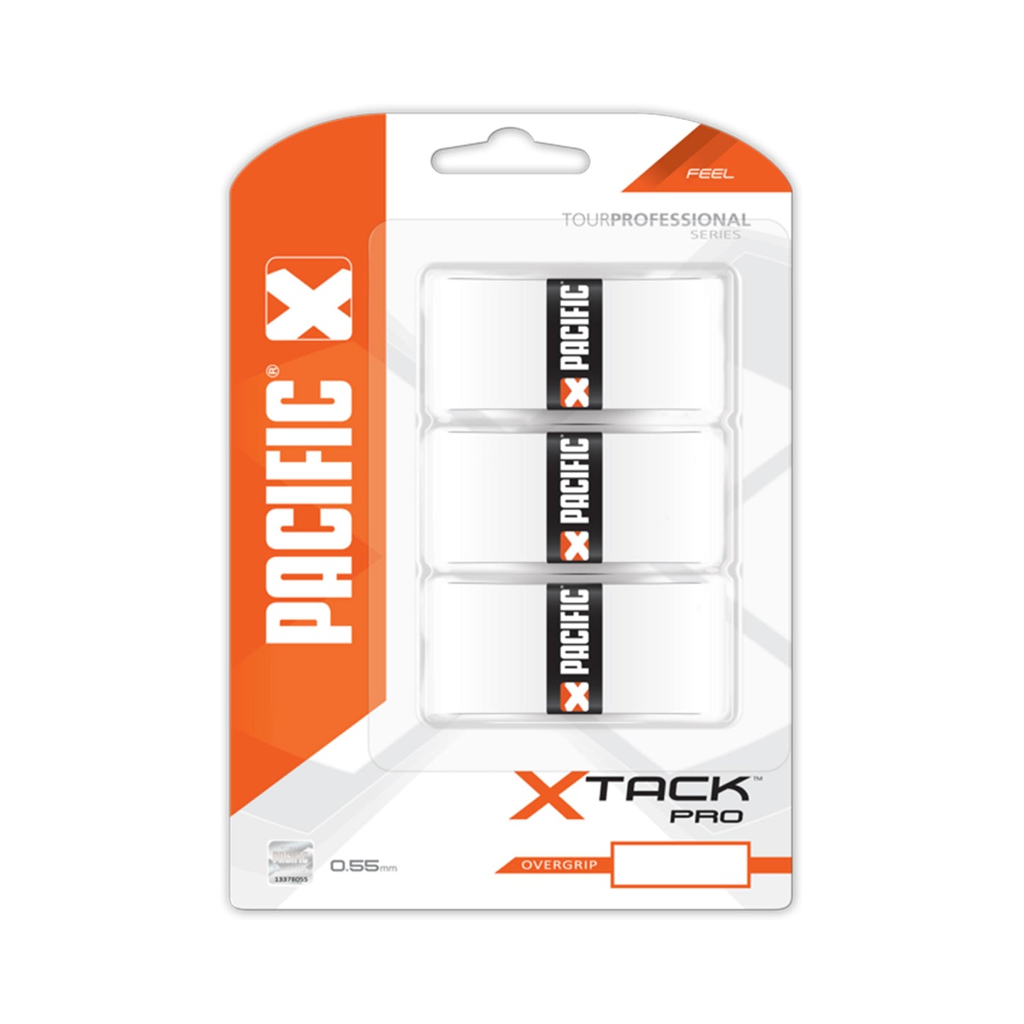 Pacific X Tack PRO Pack De 3-Blanc Pacific X Tack PRO Pack De 3-Blanc
