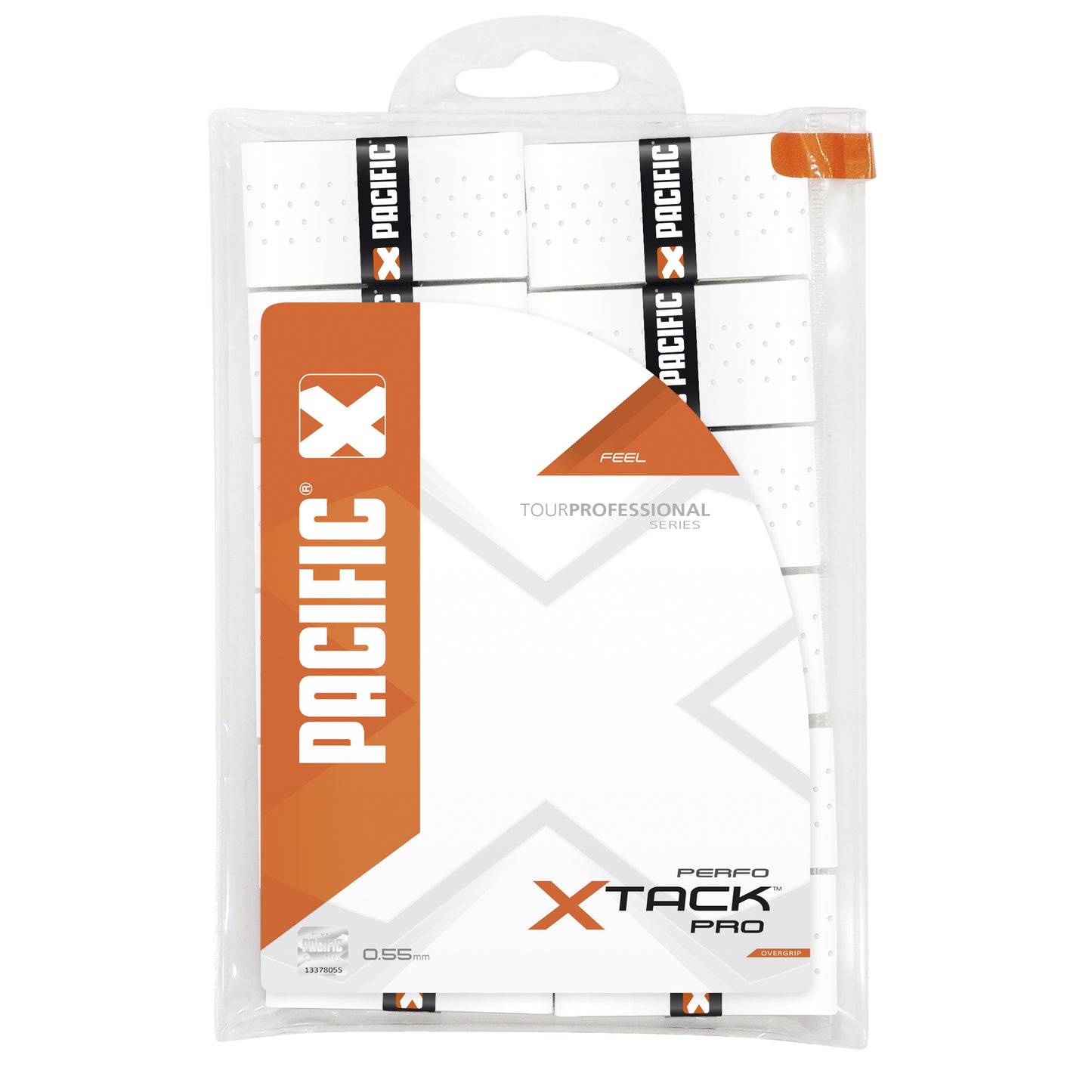 Pacific X Tack Pro Perfo Pack De 12-Blanc Pacific X Tack Pro Perfo Pack De 12-Blanc