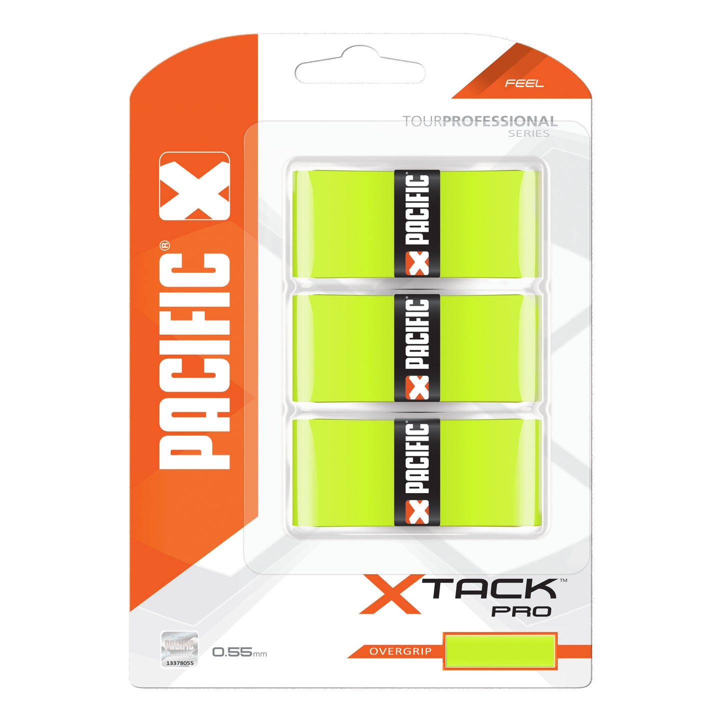 Pacific X Tack Pro 3er Pack De 3-Jaune Lemon Pacific X Tack Pro 3er Pack De 3-Jaune Lemon
