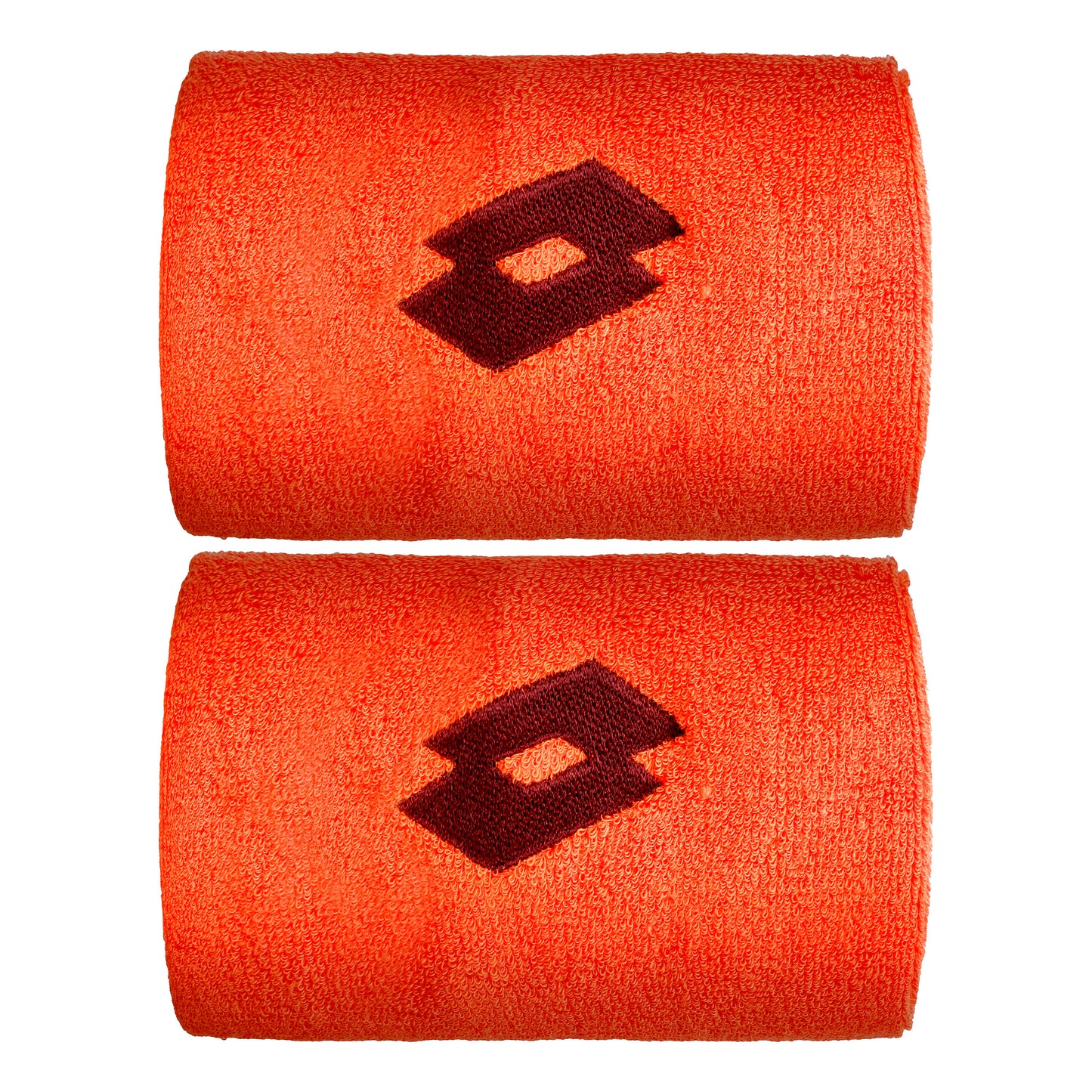 Lotto Poignet Pack de 2 unités court - orange, rouge foncé Lotto Poignet Pack de 2 unités court - orange, rouge foncé