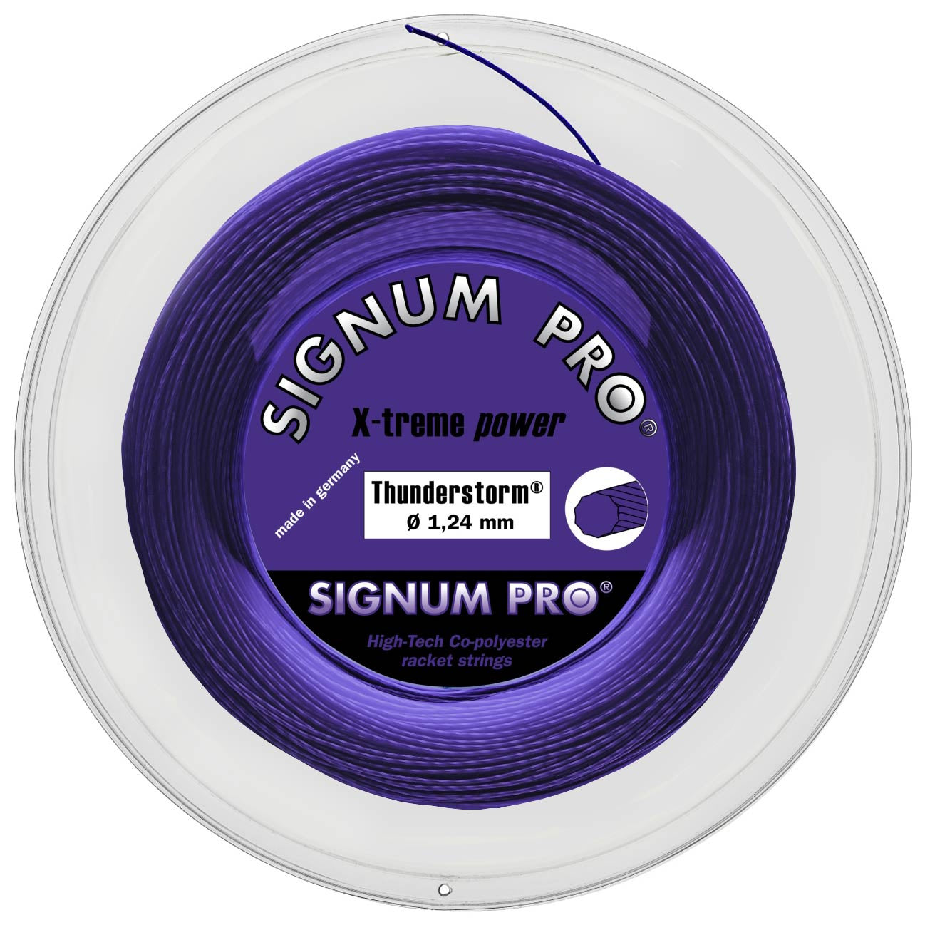 Signum Pro Thunderstorm Violett Bobine Cordage 120m-Violet Signum Pro Thunderstorm Violett Bobine Cordage 120m-Violet