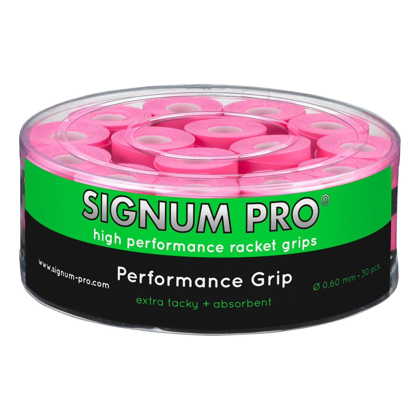 Signum Pro Performance Grip Pack De 30-Pink Signum Pro Performance Grip Pack De 30-Pink