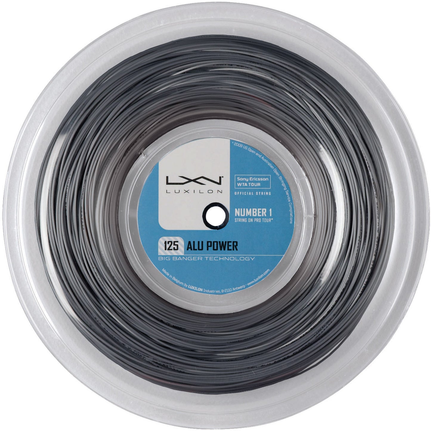 Luxilon Alu Power Bobine Cordage 200m-Argent Luxilon Alu Power Bobine Cordage 200m-Argent