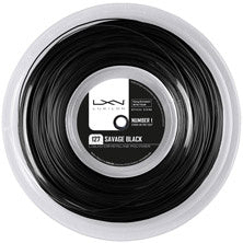 Luxilon Savage Bobine cordage 200m - noir Luxilon Savage Bobine cordage 200m - noir