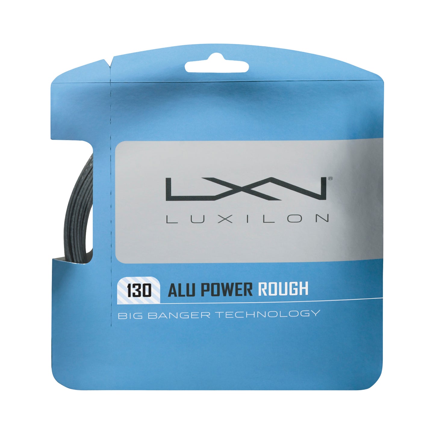 Luxilon ALU Power Rough Cordage En Garniture 12,2m-Argent Luxilon ALU Power Rough Cordage En Garniture 12,2m-Argent