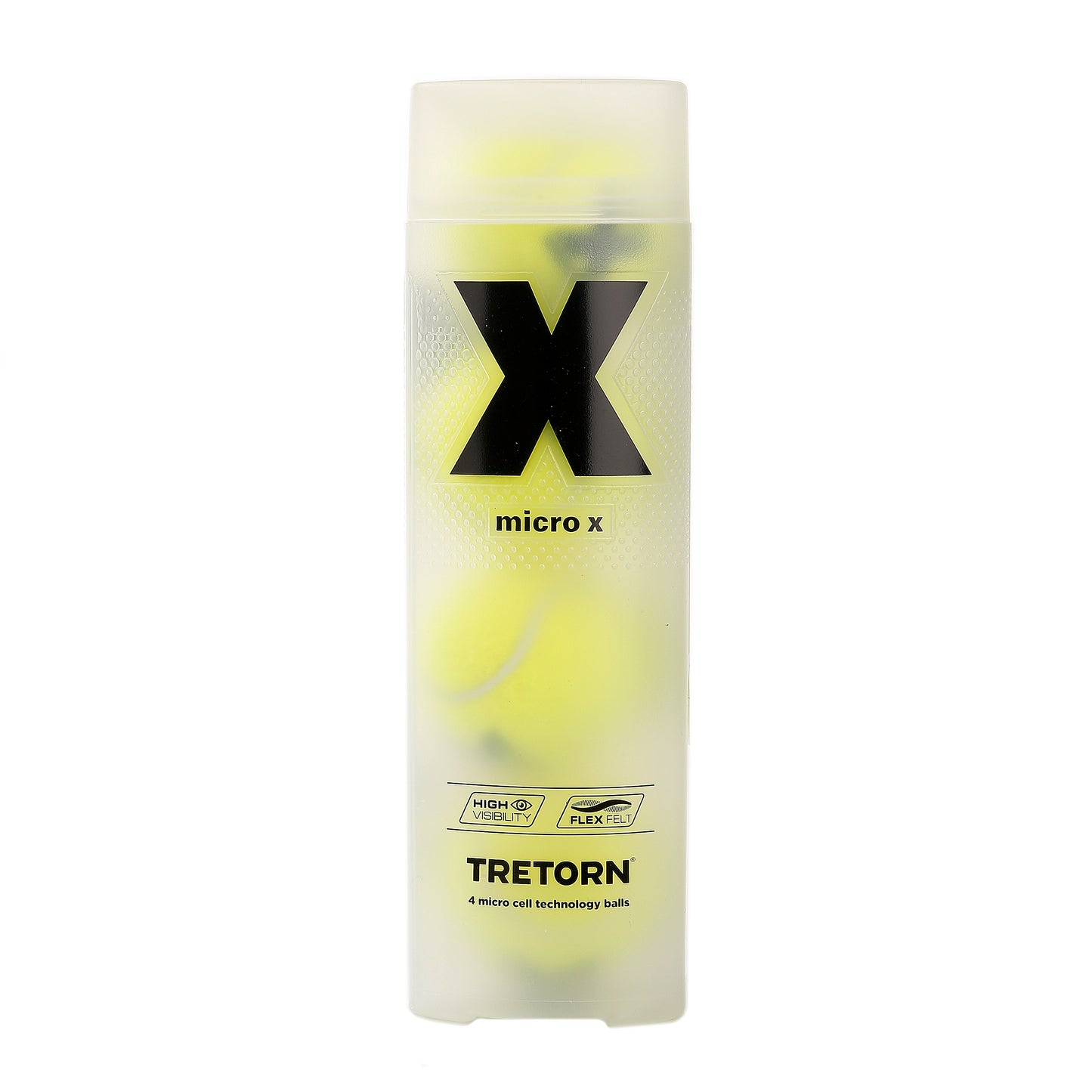 Tretorn Micro X Tube de 4 Tretorn Micro X Tube de 4