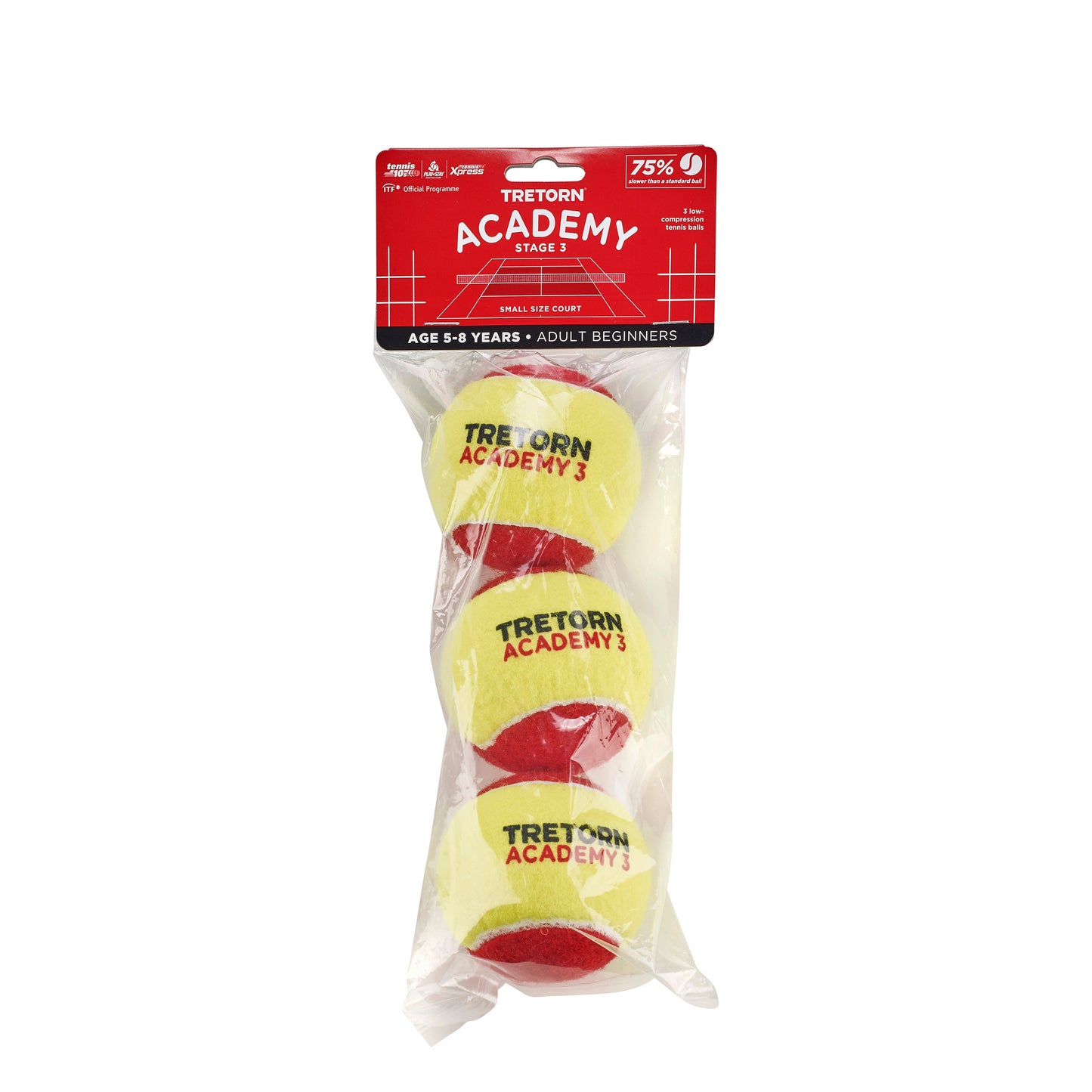 Tretorn Academy Red Pack De 3 Tretorn Academy Red Pack De 3