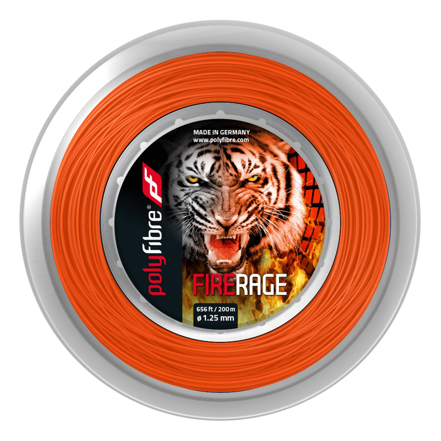 Polyfibre Firerage Ribbed 200m Bobine Cordage-Rouge Polyfibre Firerage Ribbed 200m Bobine Cordage-Rouge