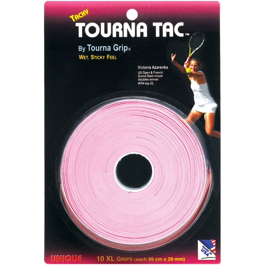 Tourna Tac Pack De 10-Pink Tourna Tac Pack De 10-Pink