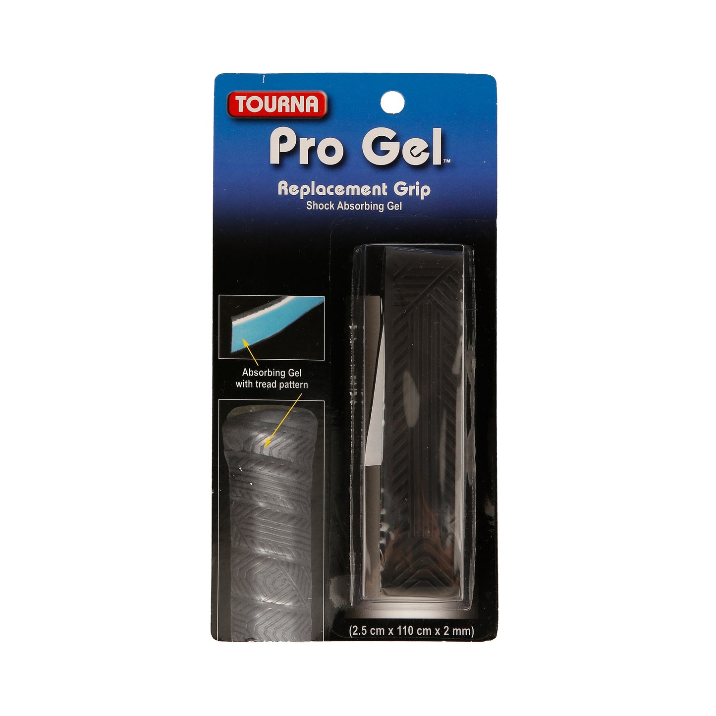 Tourna Pro Gel Pack 1 Unité-Noir Tourna Pro Gel Pack 1 Unité-Noir