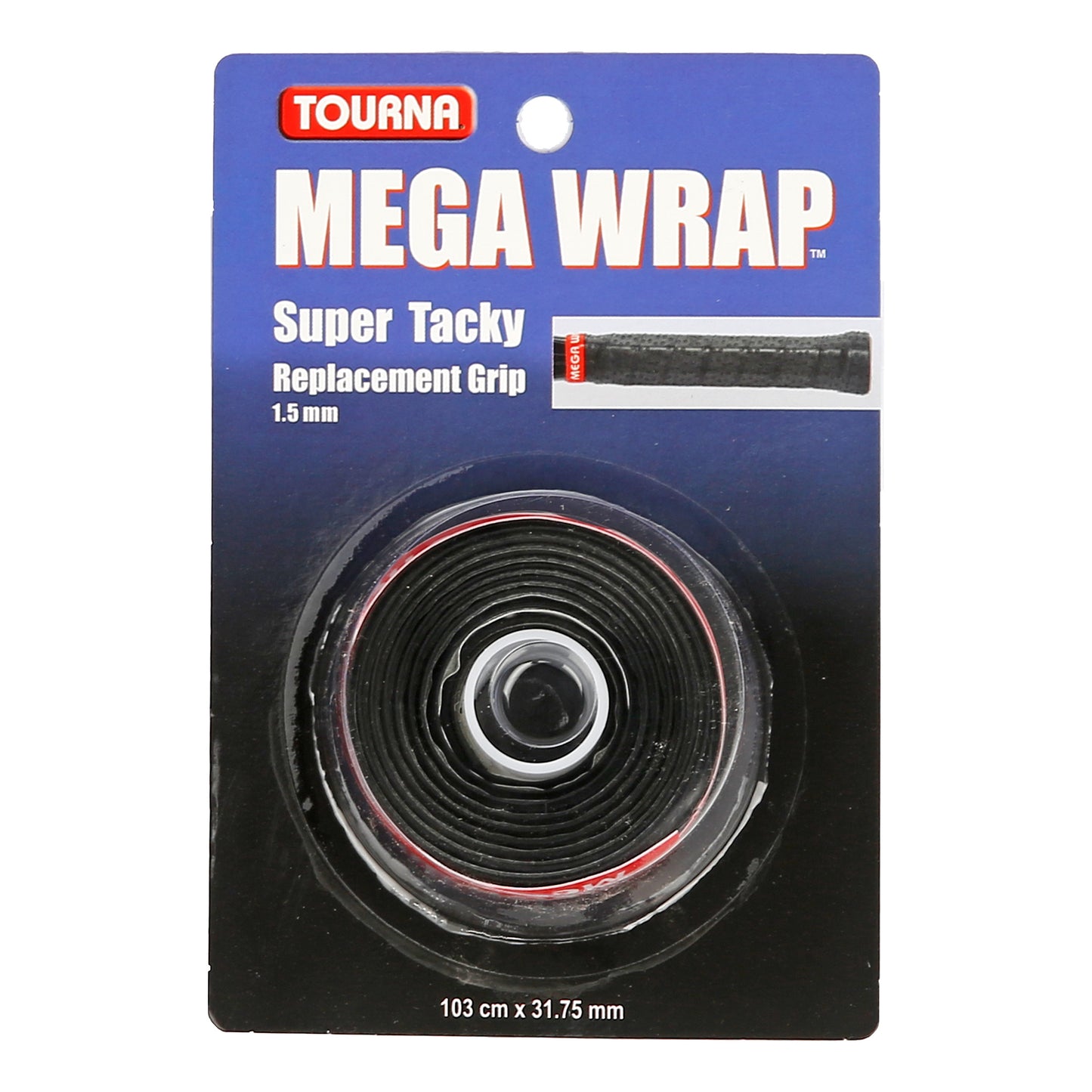 Tourna Mega Wrap Pack 1 Unité-Noir Tourna Mega Wrap Pack 1 Unité-Noir