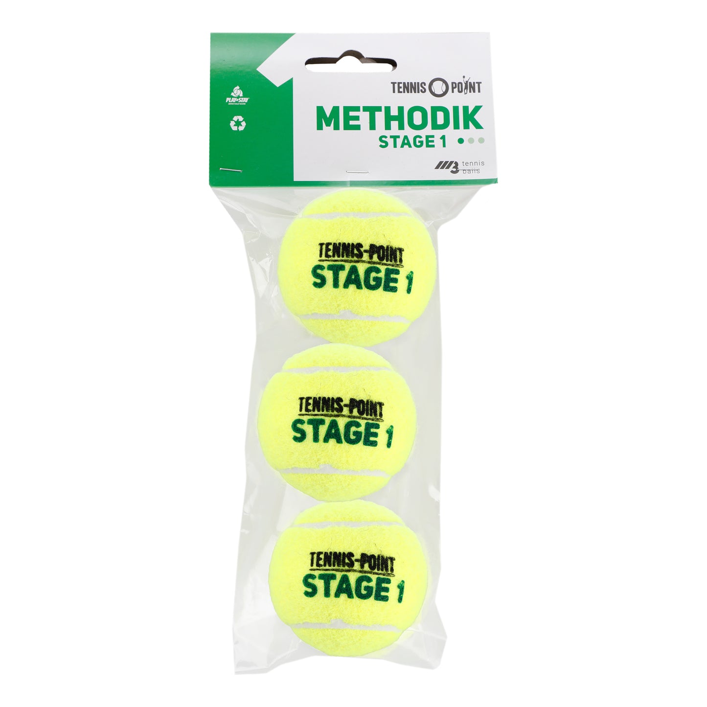 Tennis-Point Stage 1 Sac De 3 Balles Tennis-Point Stage 1 Sac De 3 Balles
