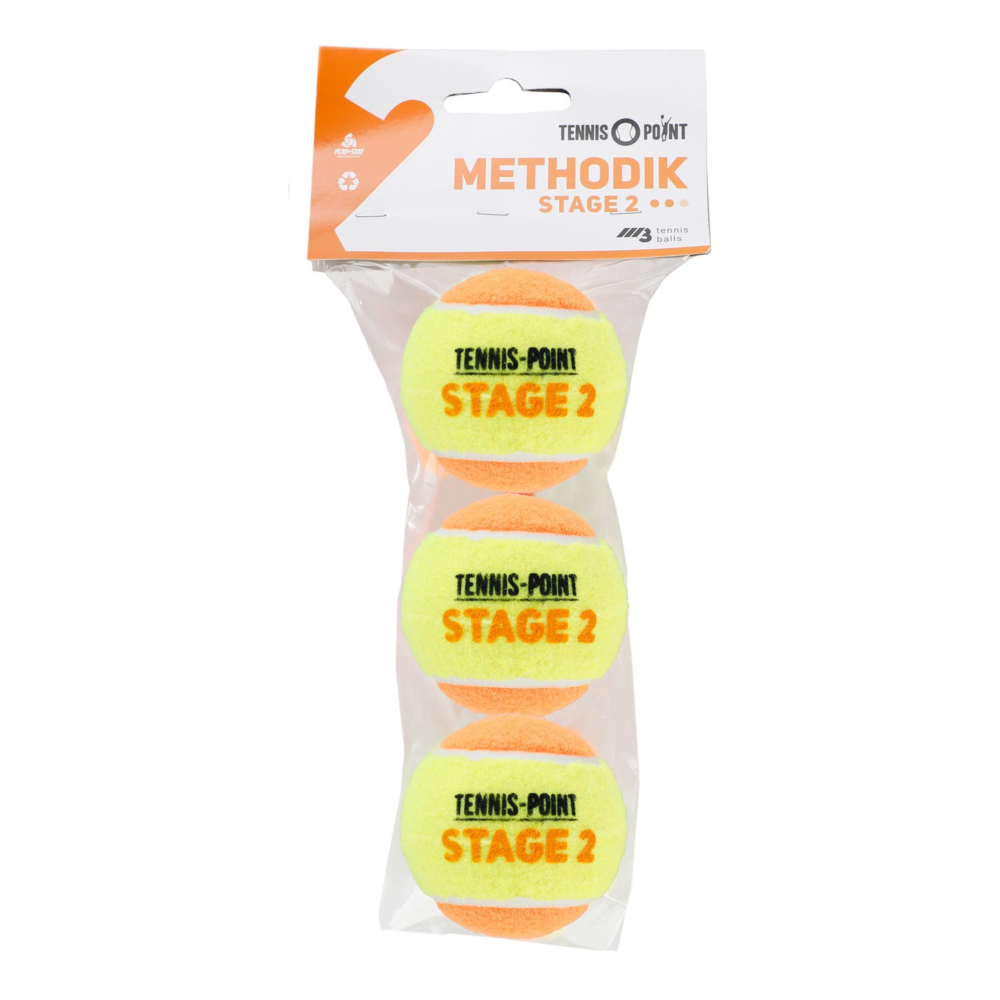 Tennis-Point Stage 2 Sac De 3 Balles Tennis-Point Stage 2 Sac De 3 Balles