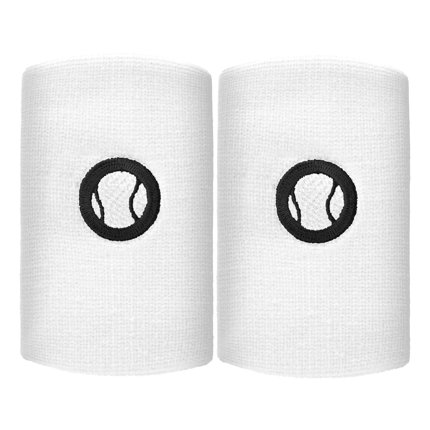 Tennis-Point Long Poignet Pack de 2 unités Unisex - blanc, Tennis-Point Long Poignet Pack de 2 unités Unisex - blanc,