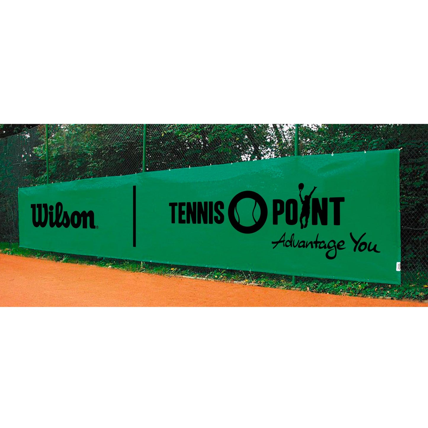 Tennis-Point Wilson 12x2m Écran Brise-vue-Vert Tennis-Point Wilson 12x2m Écran Brise-vue-Vert