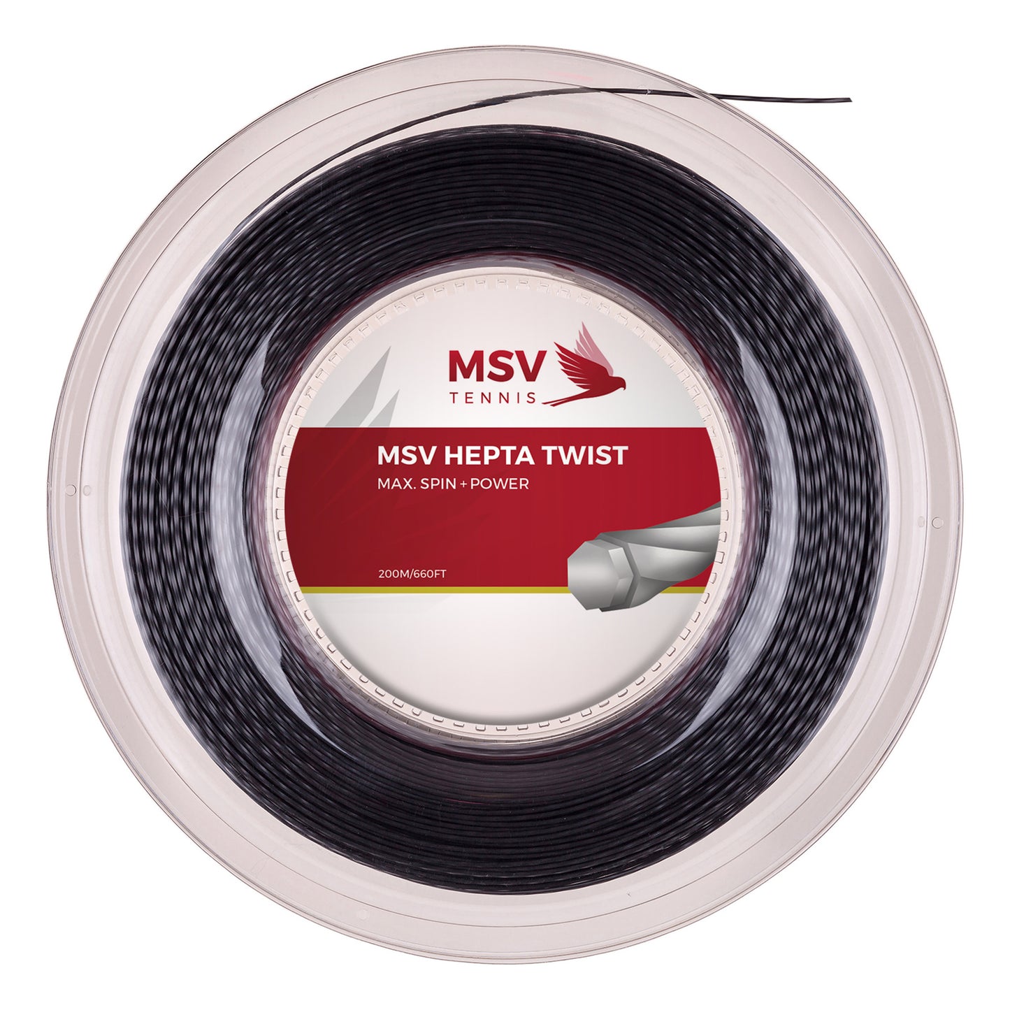 MSV Hepta-Twist Bobine Cordage 200m-Anthracite MSV Hepta-Twist Bobine Cordage 200m-Anthracite