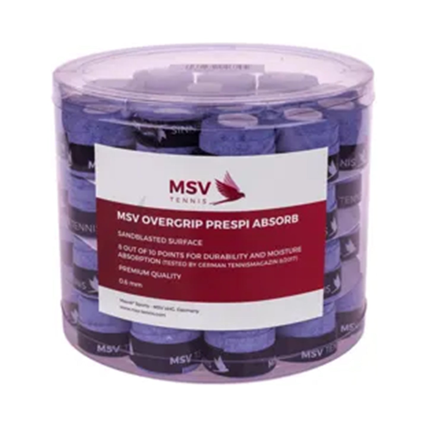 MSV Overgrip Prespi Pack De 60-Bleu Clair MSV Overgrip Prespi Pack De 60-Bleu Clair