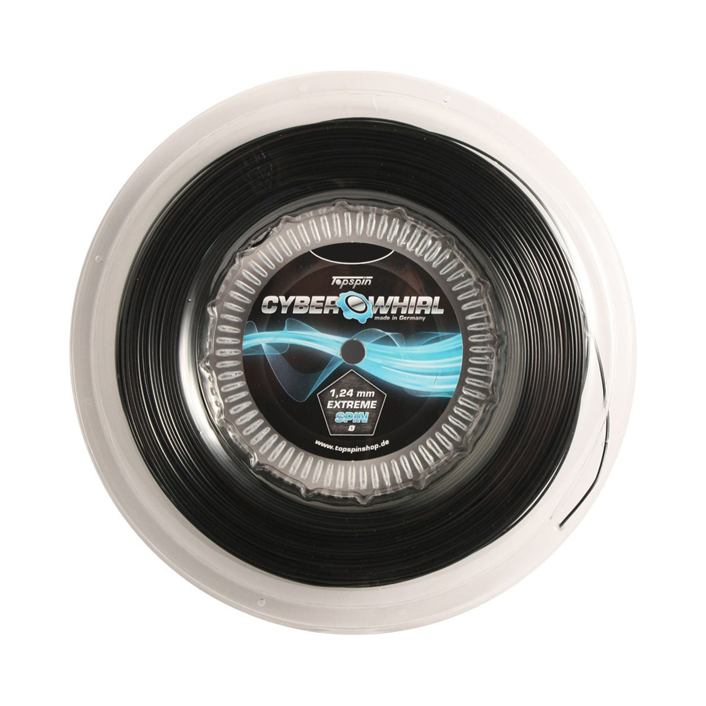 Topspin Cyber Whirl Bobine cordage 110m - noir Topspin Cyber Whirl Bobine cordage 110m - noir