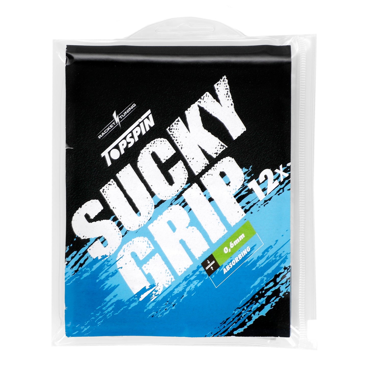 Topspin Sucky Grip Pack De 12-Gris Topspin Sucky Grip Pack De 12-Gris