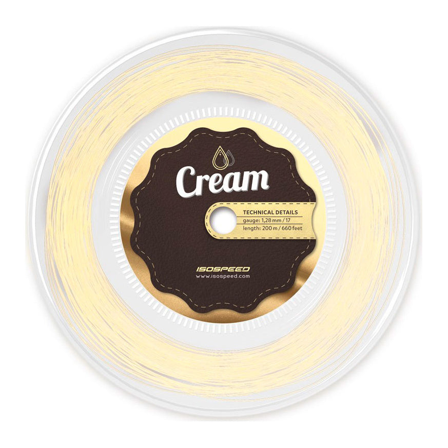 Isospeed Cream Bobine Cordage 200m-Crème Isospeed Cream Bobine Cordage 200m-Crème