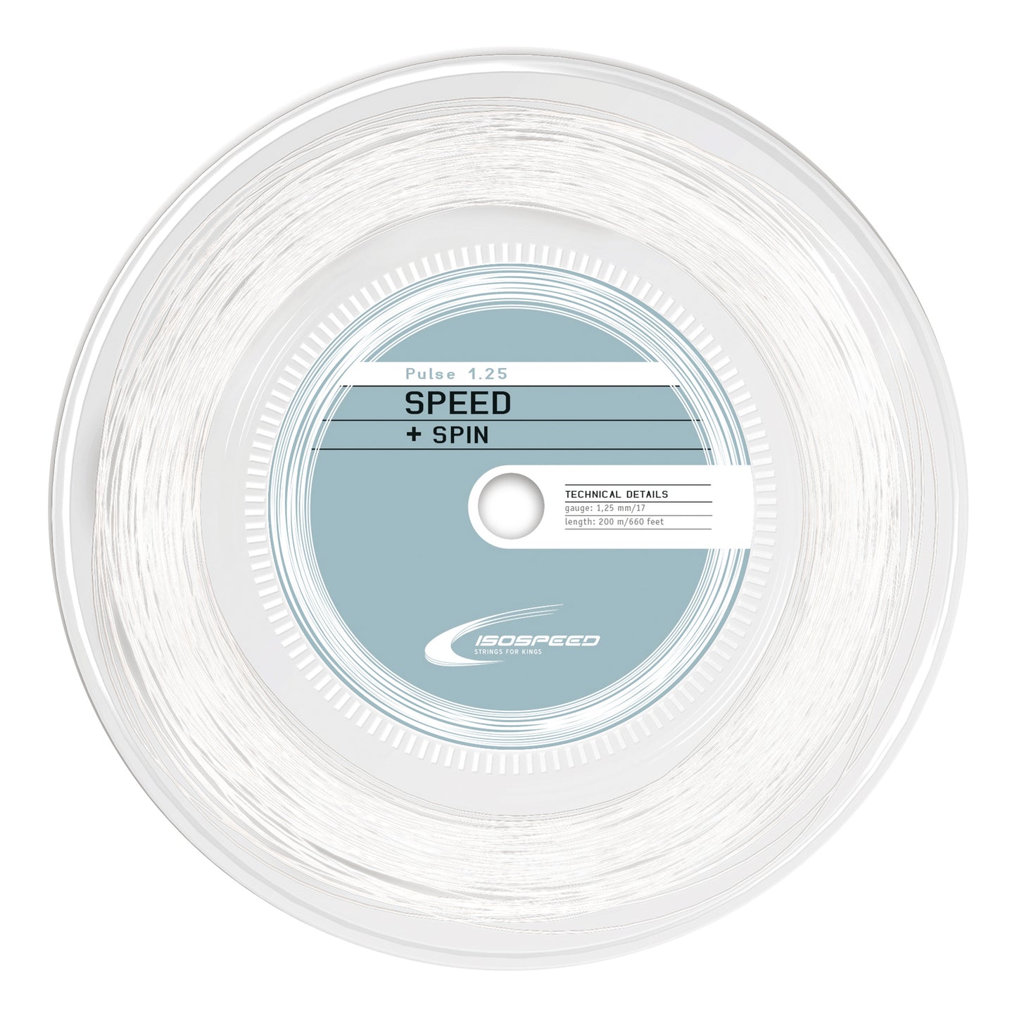 Isospeed Pulse Bobine Cordage 200m-Blanc Isospeed Pulse Bobine Cordage 200m-Blanc