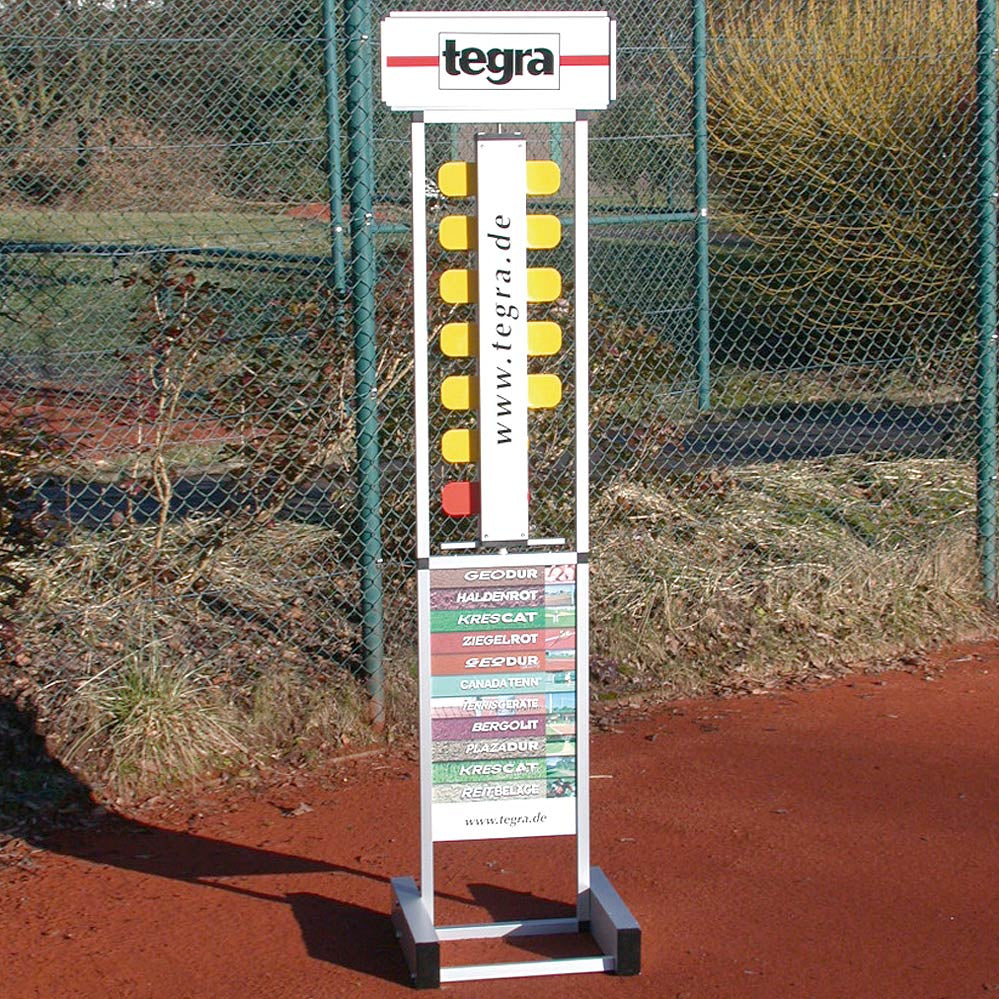 Tegra Countmaster Tableau D’affichage-Argent Tegra Countmaster Tableau D’affichage-Argent