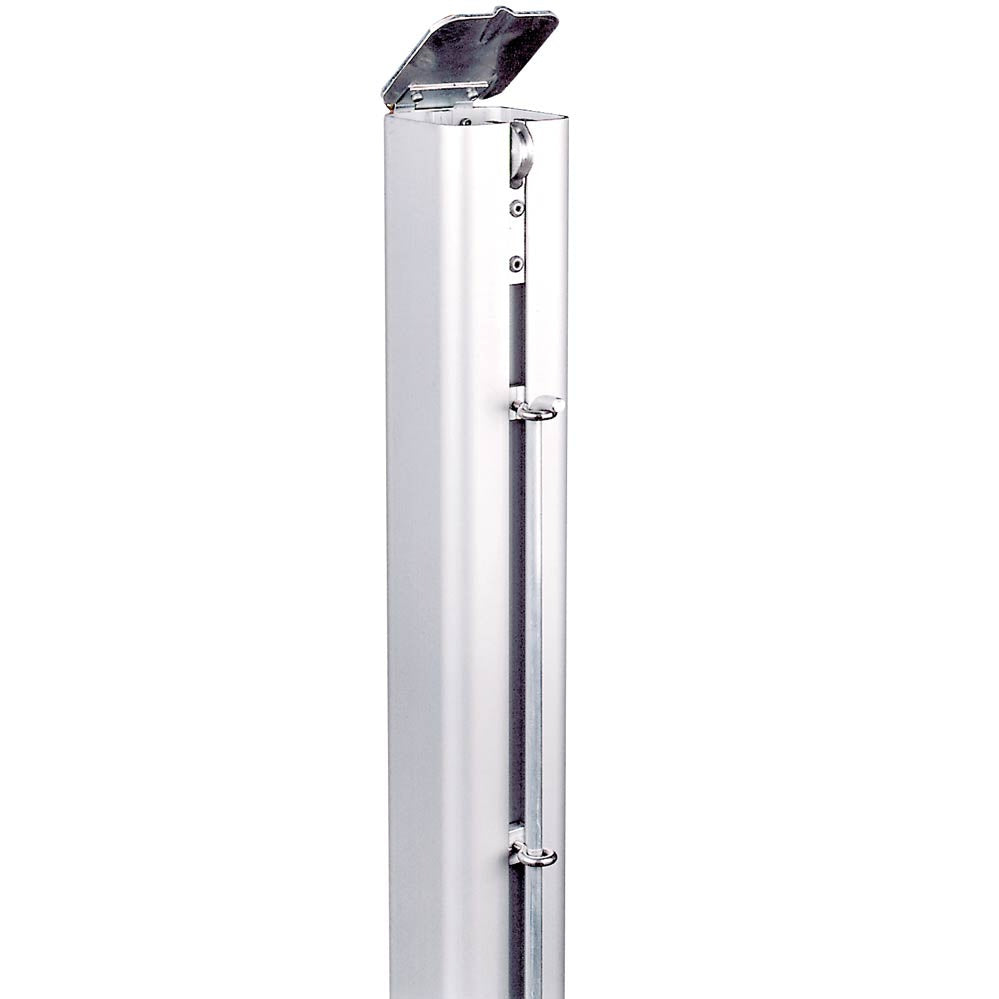 Tegra ASS Poteau Pour Filet 83mm Rond, Aluminium-Argent Tegra ASS Poteau Pour Filet 83mm Rond, Aluminium-Argent
