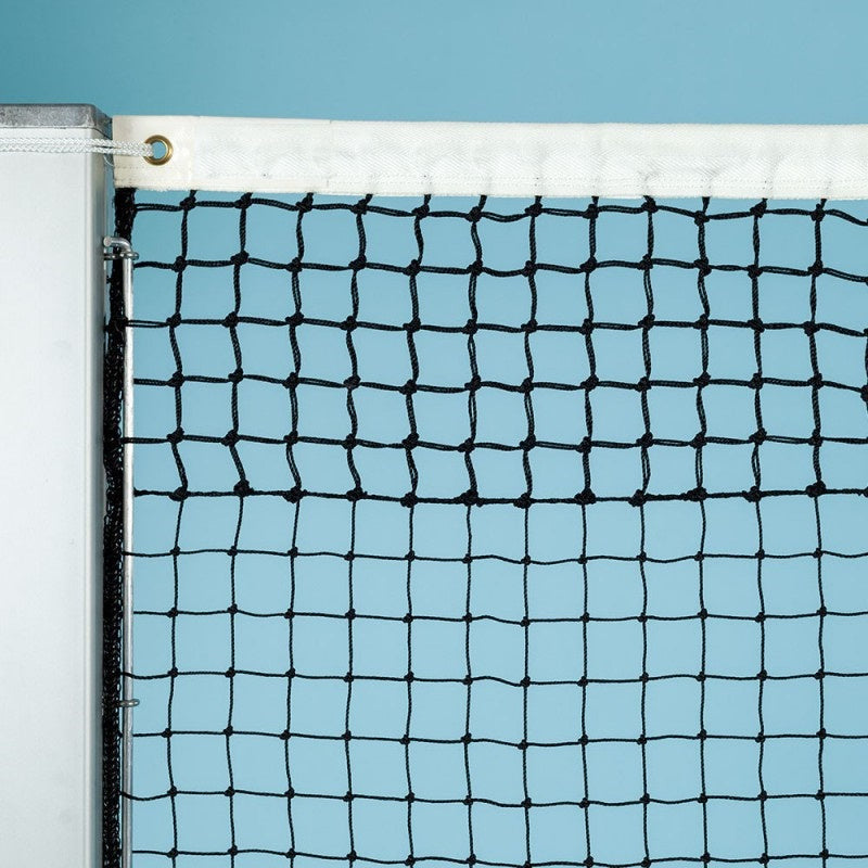 Tegra Davis Cup Filet De Tennis 2,2mm Renforcé De Maille Double Sur 6 Rangs-Noir Tegra Davis Cup Filet De Tennis 2,2mm Renforcé De Maille Double Sur 6 Rangs-Noir