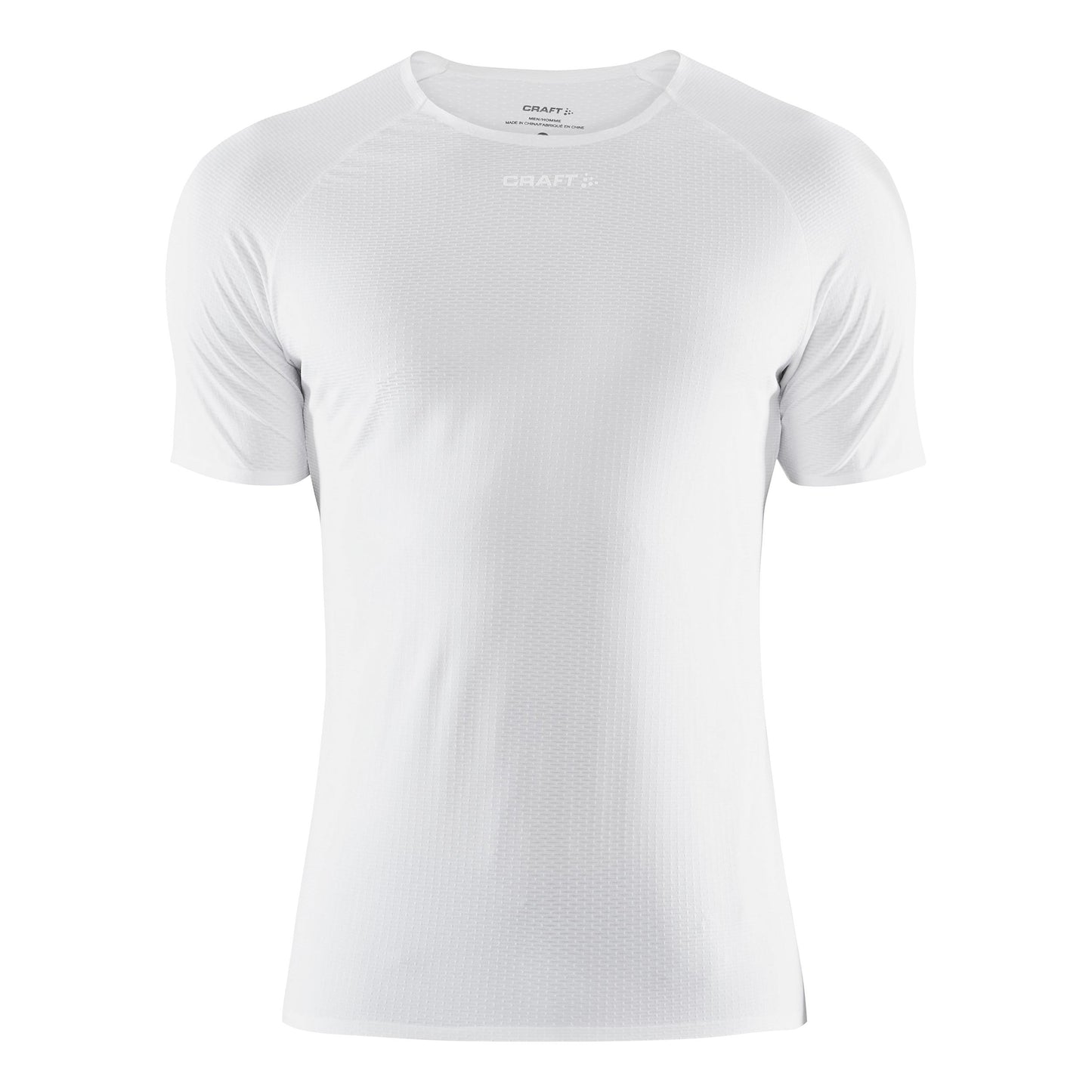 Craft Pro Dry Nanoweight T-shirt Hommes-Blanc Craft Pro Dry Nanoweight T-shirt Hommes-Blanc