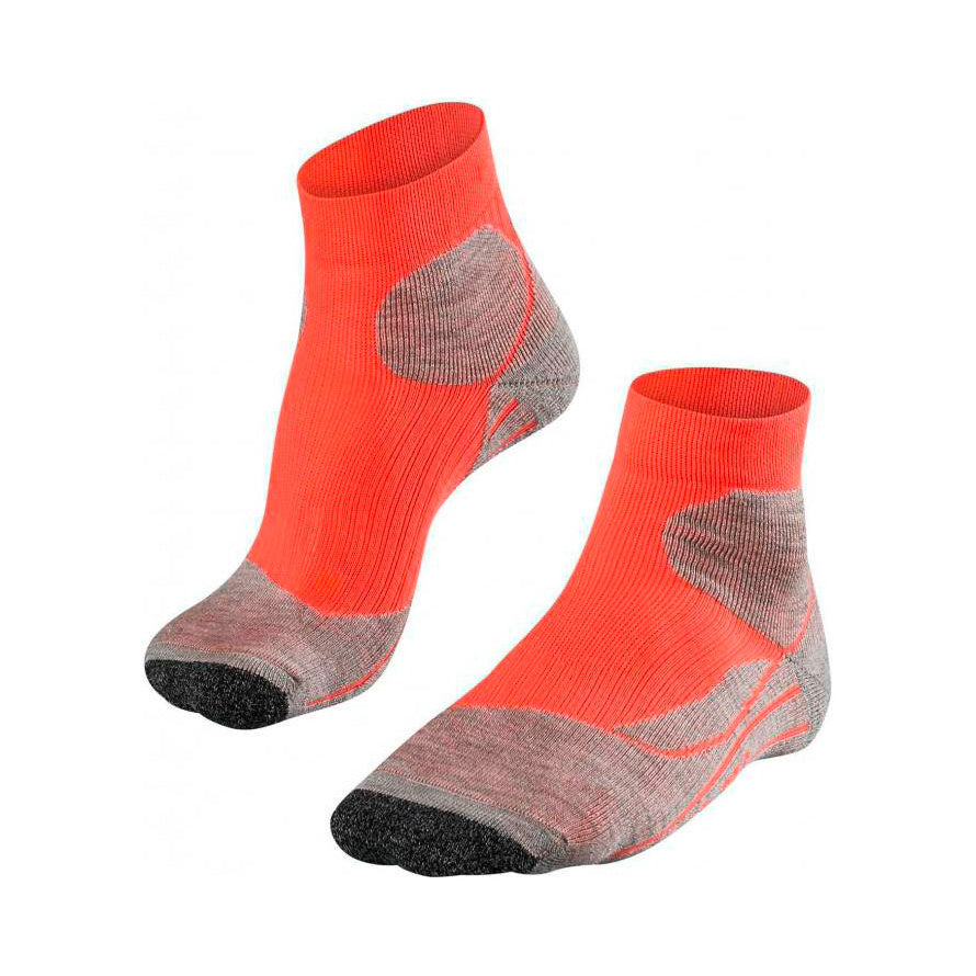 Falke TE2 Short Chaussettes de tennis Femmes - corail, beige Falke TE2 Short Chaussettes de tennis Femmes - corail, beige